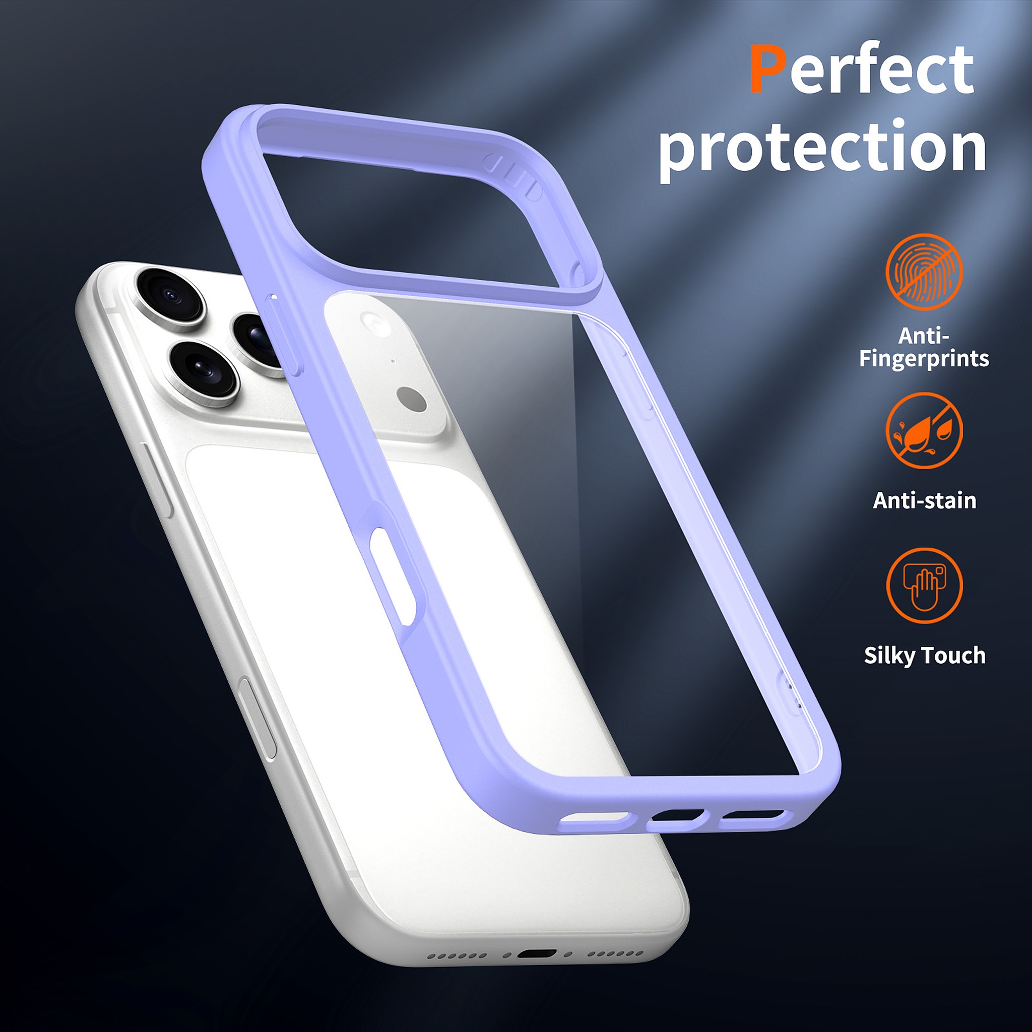 SendaFit Clear Two-in-One Case for iPhone 17 Pro Max & 18 Pro Max detail 6