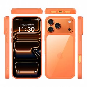 SendaFit Clear Two-in-One Case for iPhone 18 Pro Max (Fits iPhone 17 Pro Max)