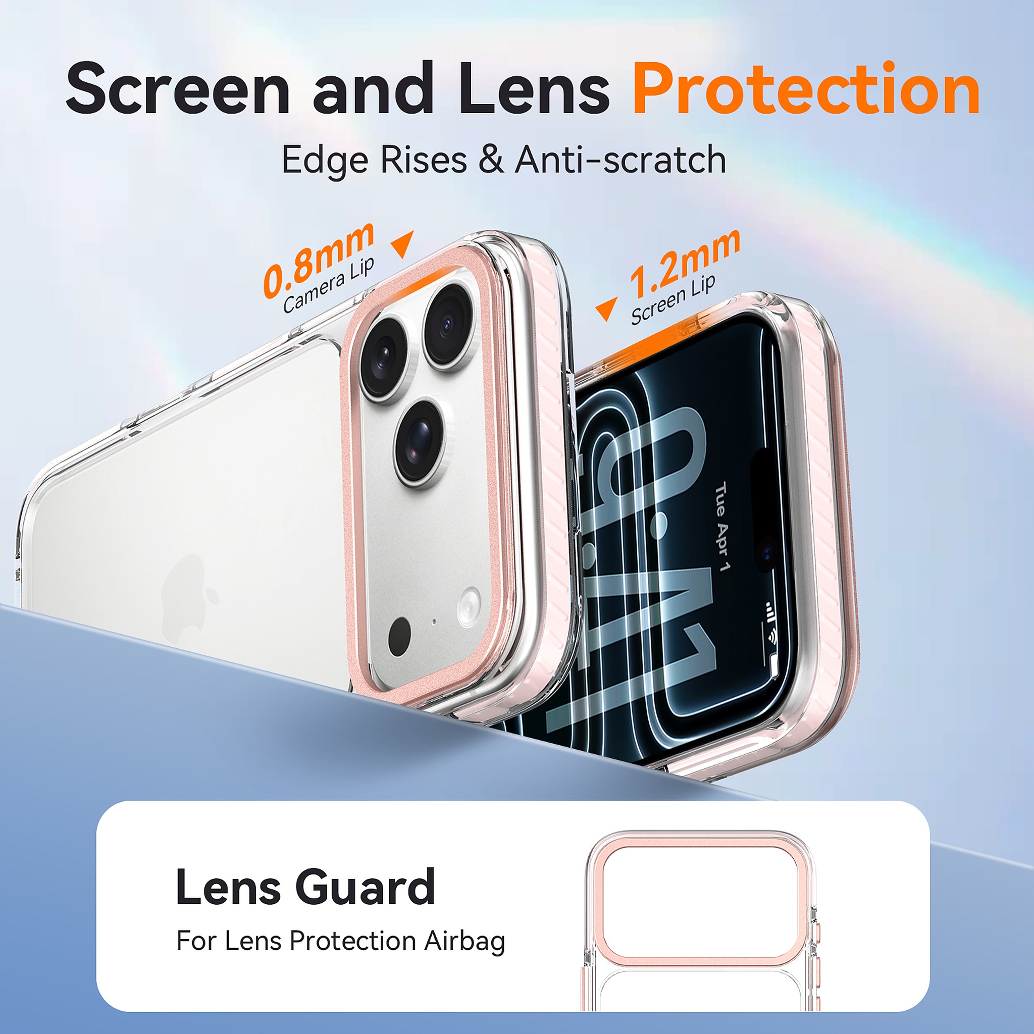 SendaFit Iridescent Two-Tone Case for iPhone 17 Pro Max & 18 Pro Max detail 17