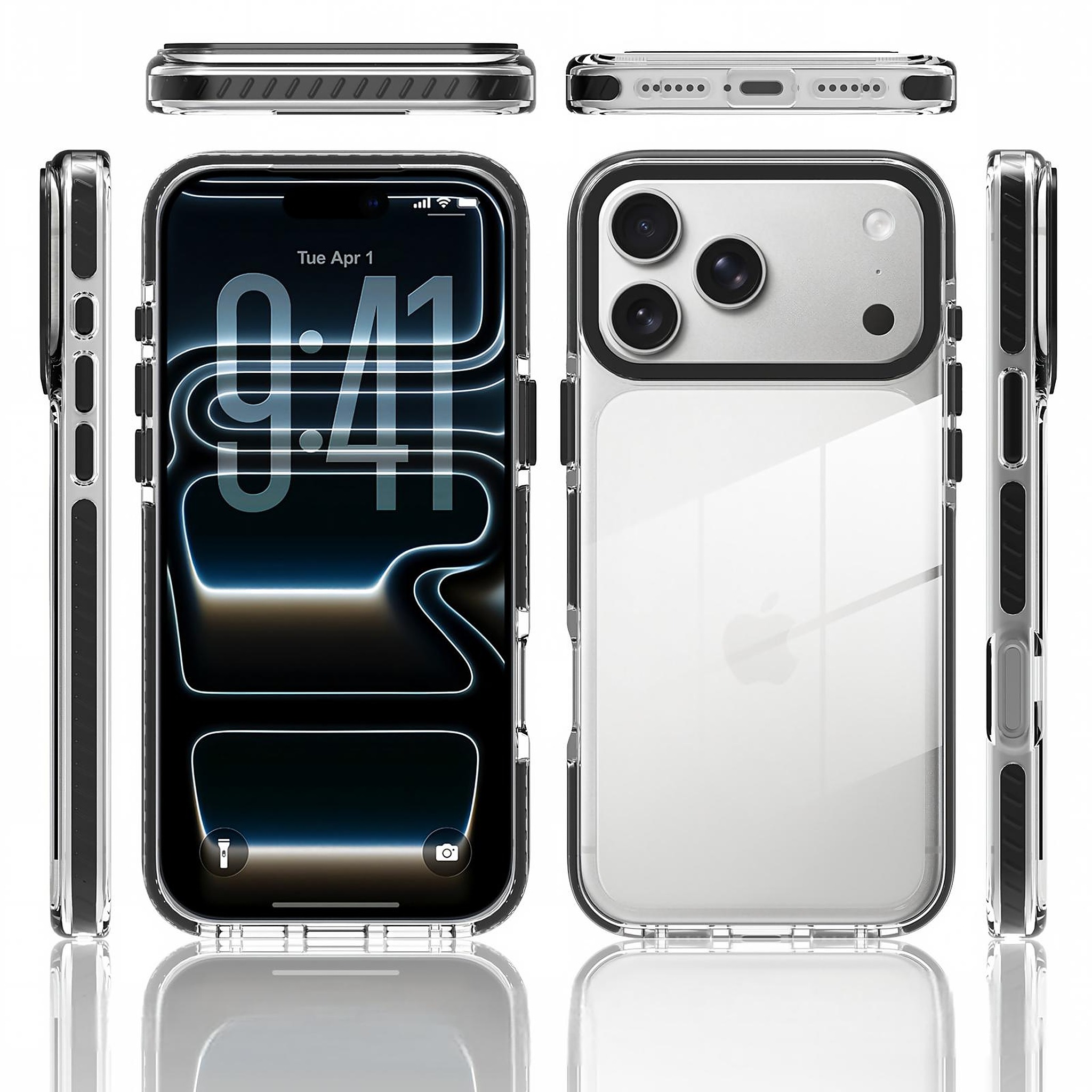 SendaFit Iridescent Two-Tone Case for iPhone 18 Pro Max (Fits iPhone 17 Pro Max)