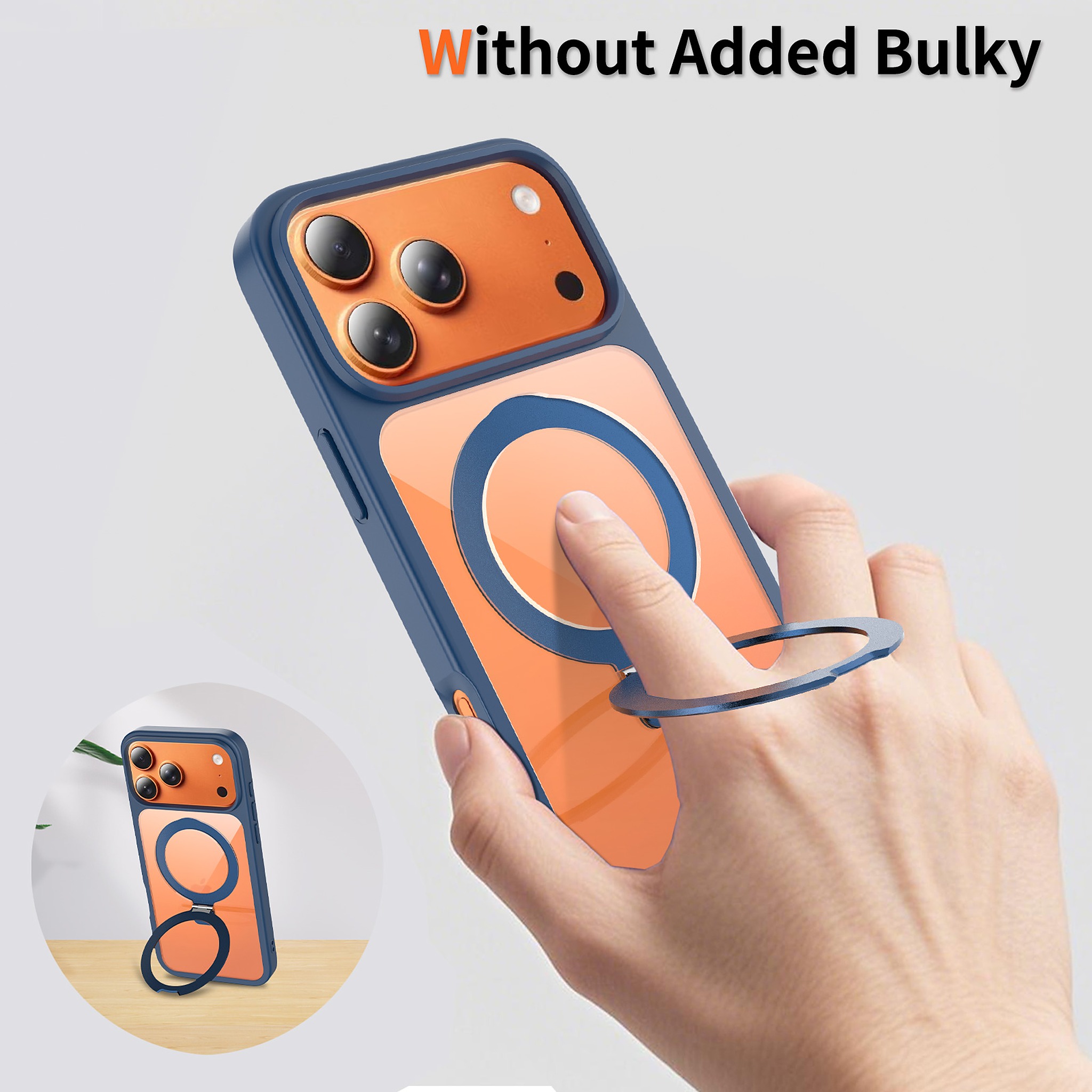 SendaFit Clear Racket-Stand Case for iPhone 17 Pro Max & 18 Pro Max detail 24