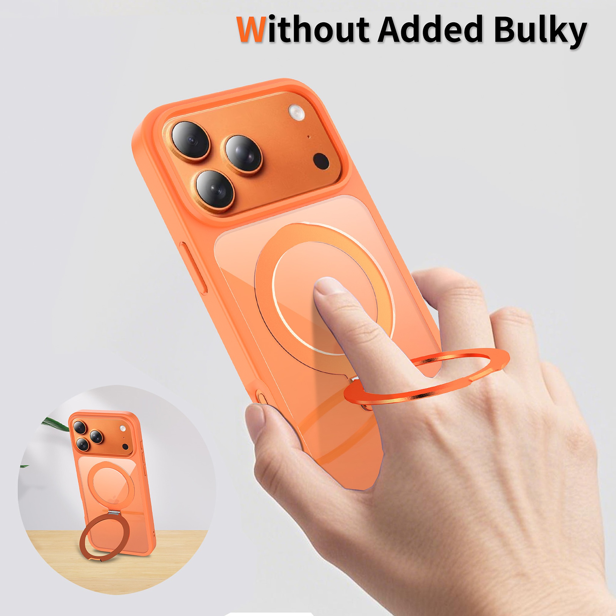 SendaFit Clear Racket-Stand Case for iPhone 17 Pro Max & 18 Pro Max detail 25