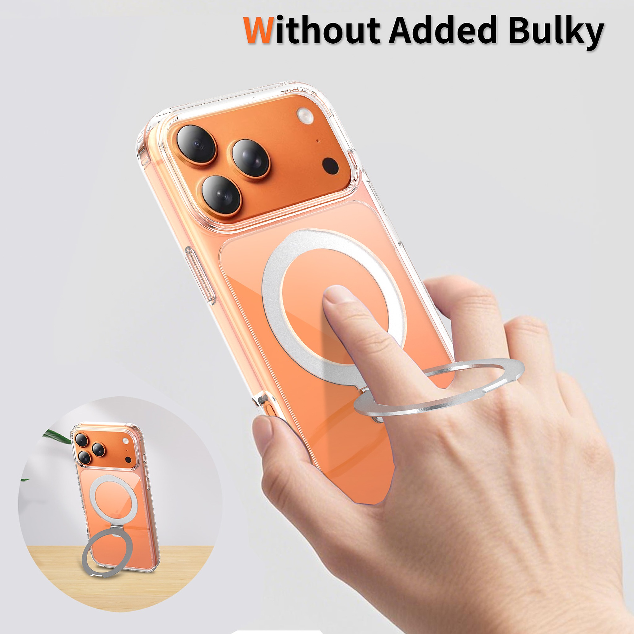SendaFit Clear Racket-Stand Case for iPhone 17 Pro Max & 18 Pro Max detail 26