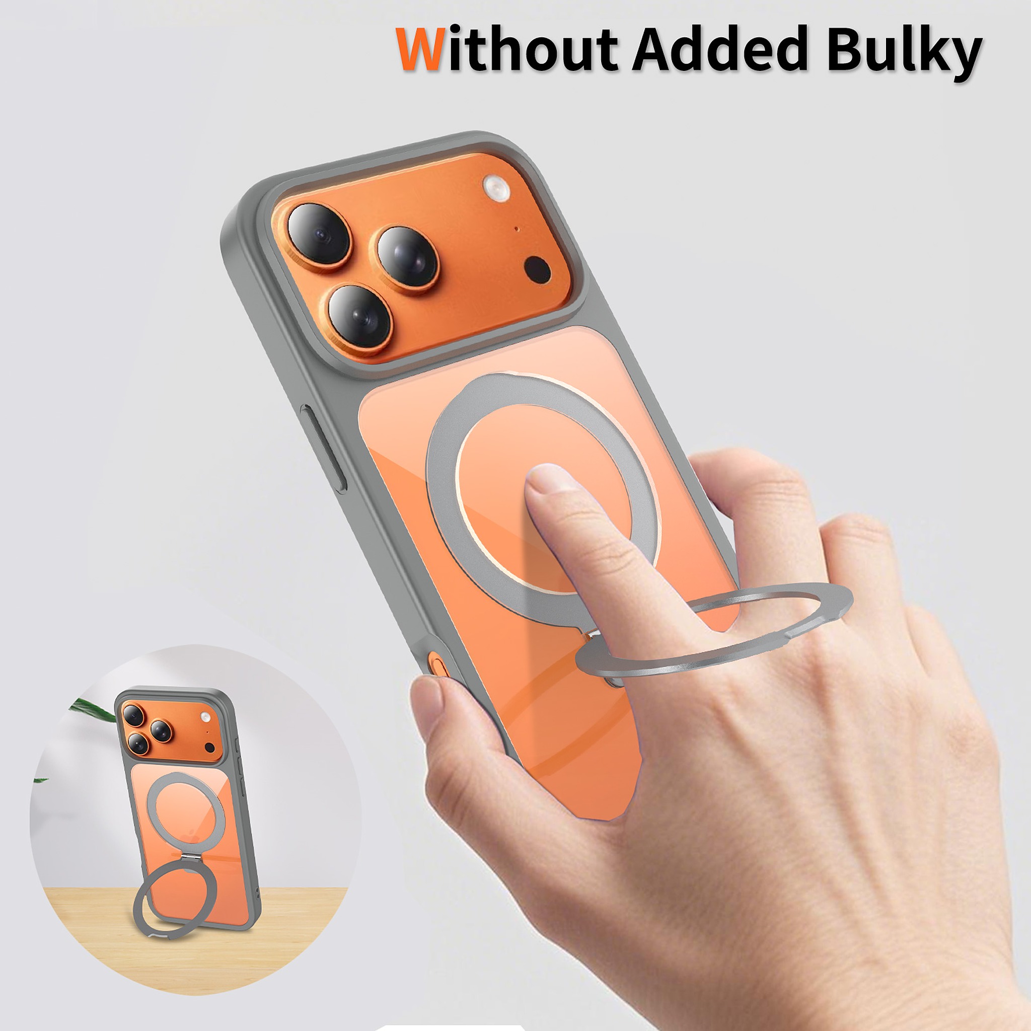 SendaFit Clear Racket-Stand Case for iPhone 17 Pro Max & 18 Pro Max detail 27
