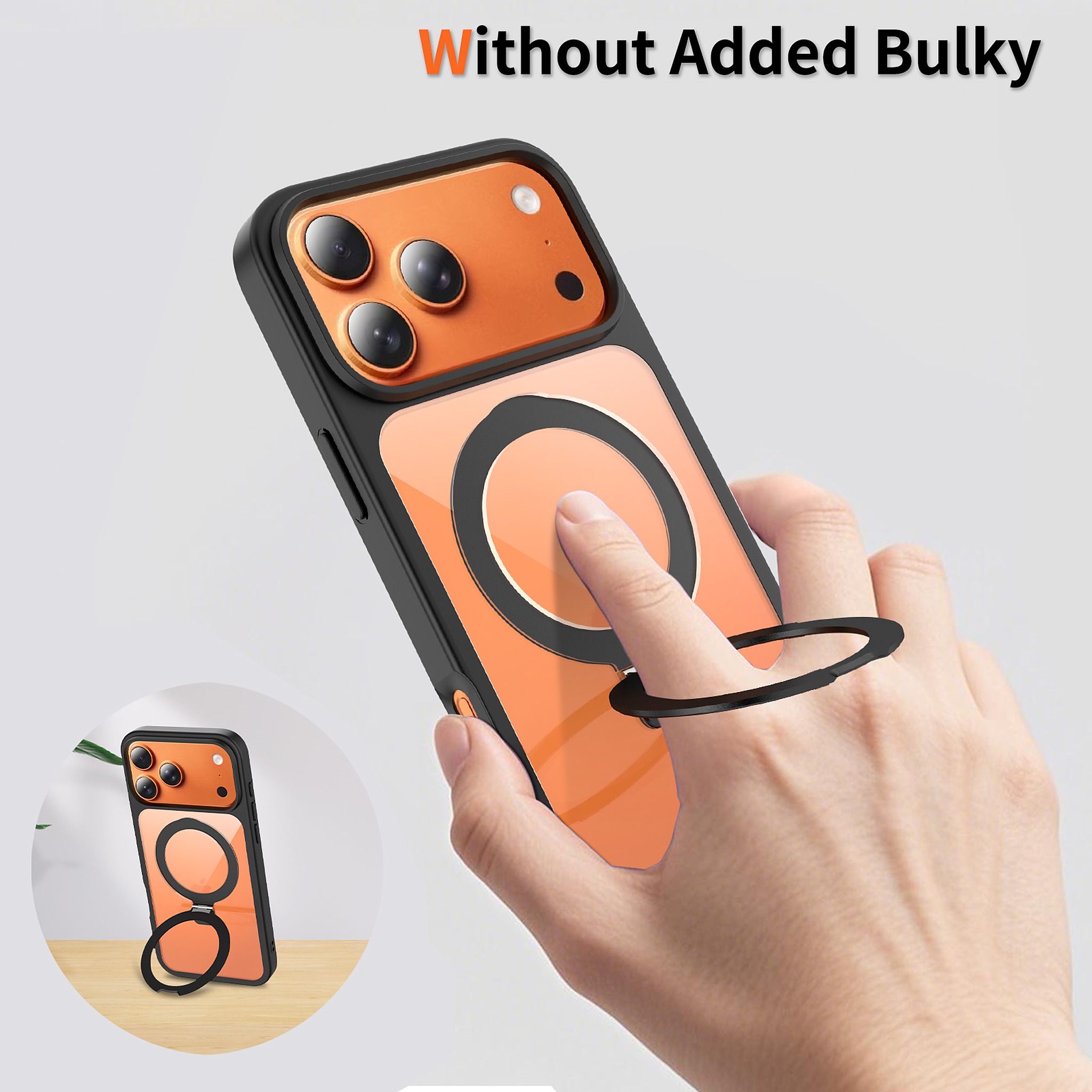 SendaFit Clear Racket-Stand Case for iPhone 17 Pro Max & 18 Pro Max detail 28