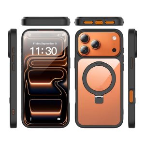 SendaFit Clear Racket-Stand Case for iPhone 18 Pro Max (Fits iPhone 17 Pro Max)