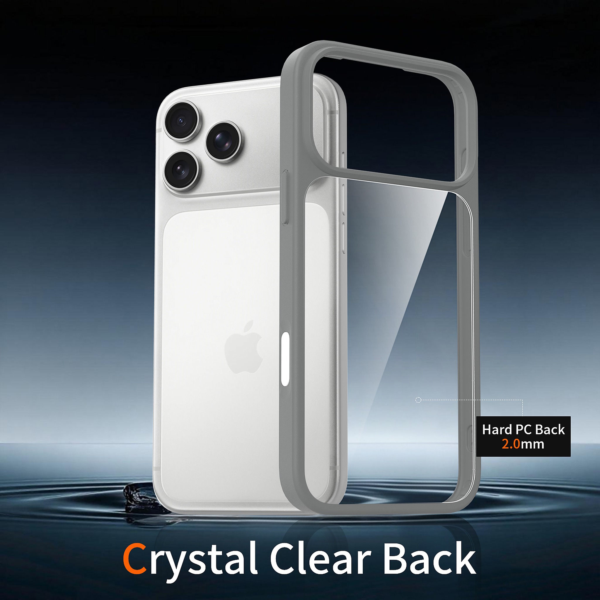 SendaFit Clear Two-in-One Touch Camera-Button Case for iPhone 18 Pro Max (Fits iPhone 17 Pro Max) detail 21