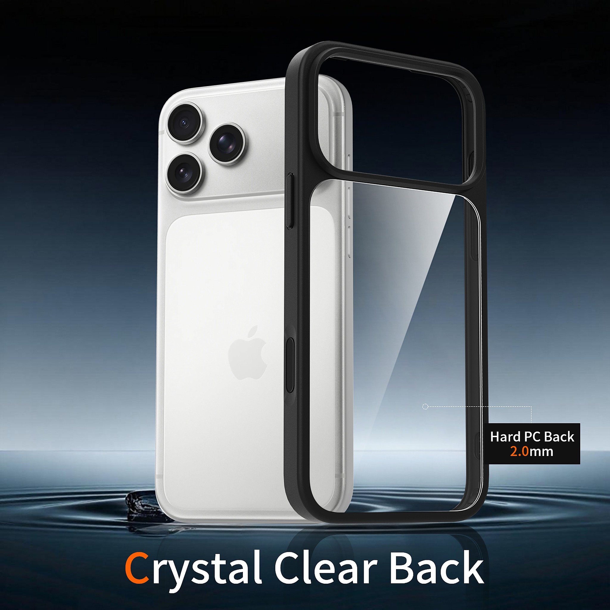 SendaFit Clear Two-in-One Touch Camera-Button Case for iPhone 18 Pro Max (Fits iPhone 17 Pro Max) detail 27