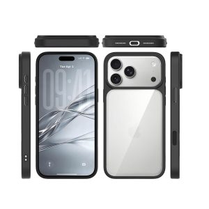 SendaFit Clear Two-in-One Touch Camera-Button Case for iPhone 18 Pro Max (Fits iPhone 17 Pro Max)
