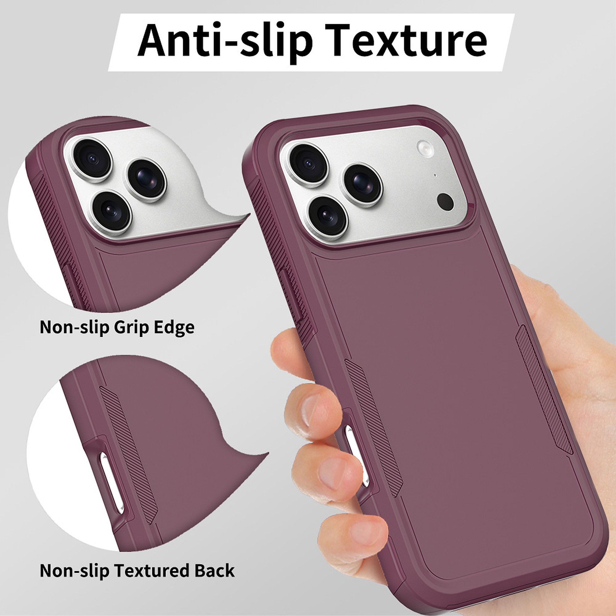 SendaFit Rugged Dual-Layer Case for iPhone 18 Pro Max (Fits iPhone 17 Pro Max) detail 15