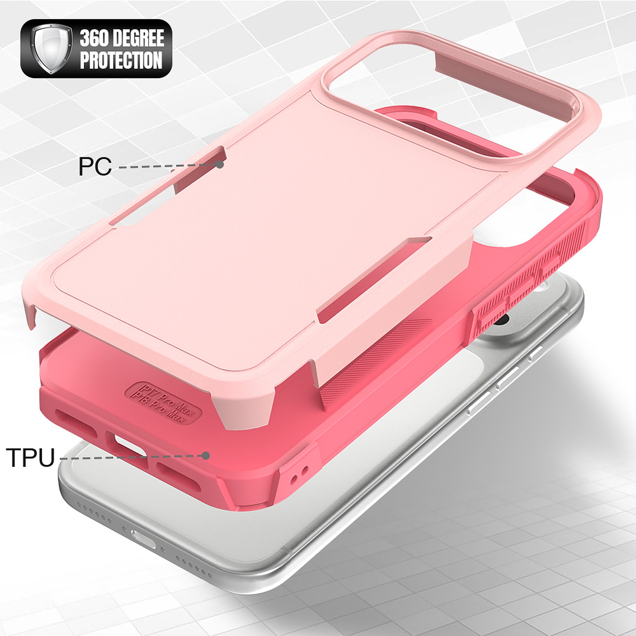SendaFit Rugged Dual-Layer Case for iPhone 18 Pro Max (Fits iPhone 17 Pro Max) detail 27