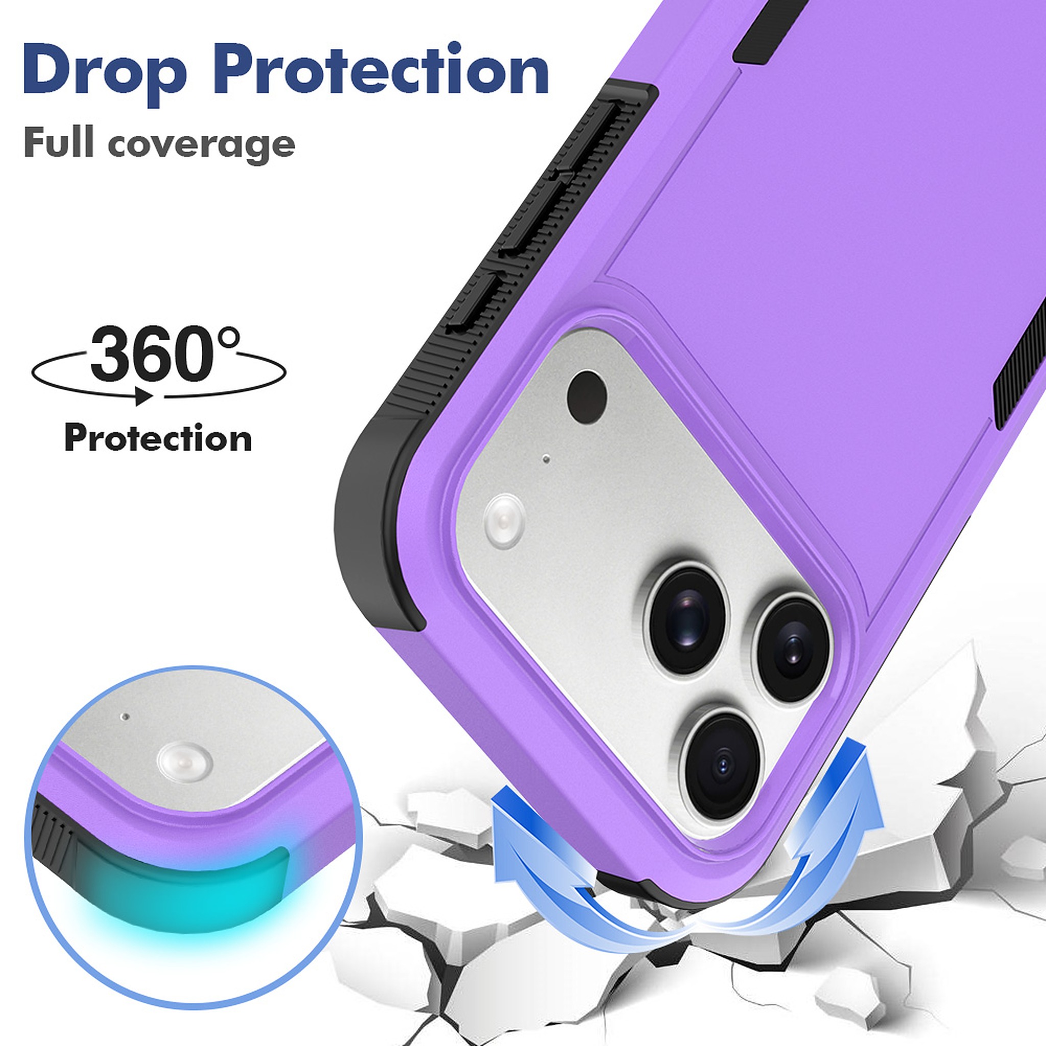SendaFit Rugged Dual-Layer Case for iPhone 18 Pro Max (Fits iPhone 17 Pro Max) detail 34