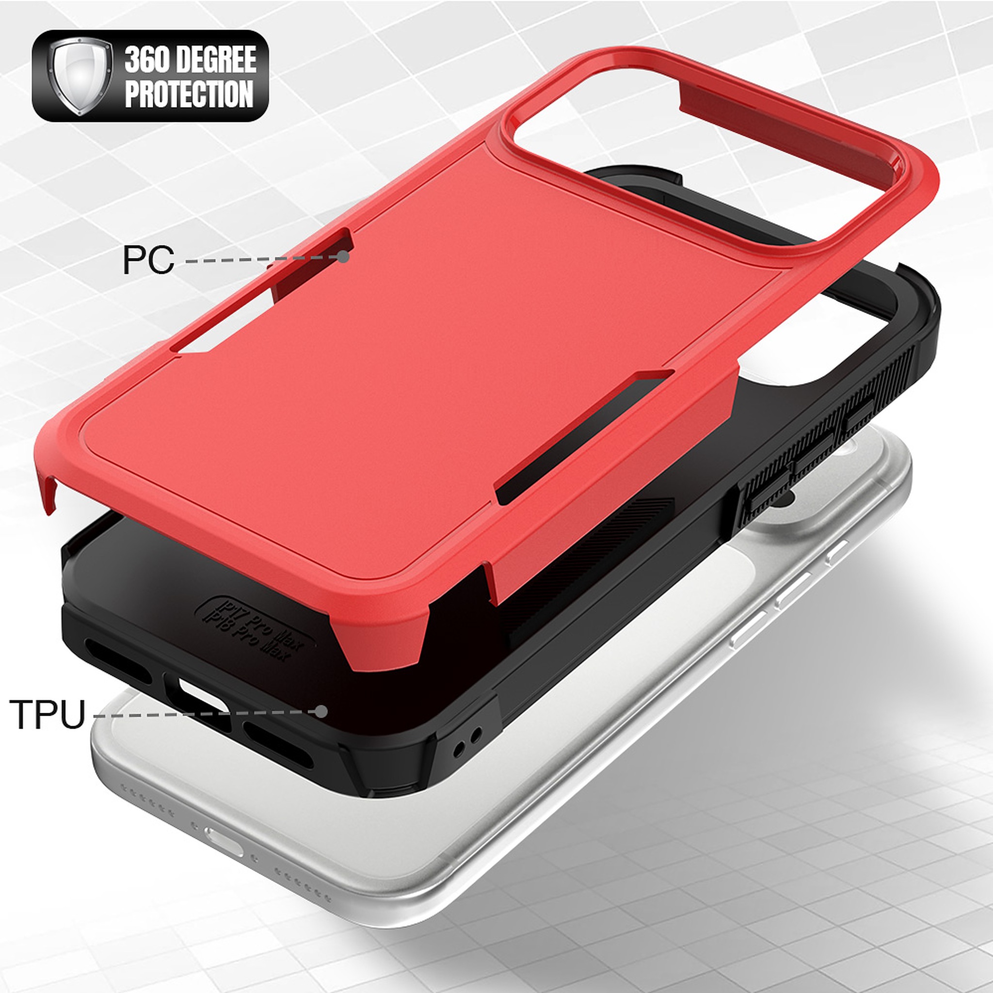 SendaFit Rugged Dual-Layer Case for iPhone 18 Pro Max (Fits iPhone 17 Pro Max) detail 37