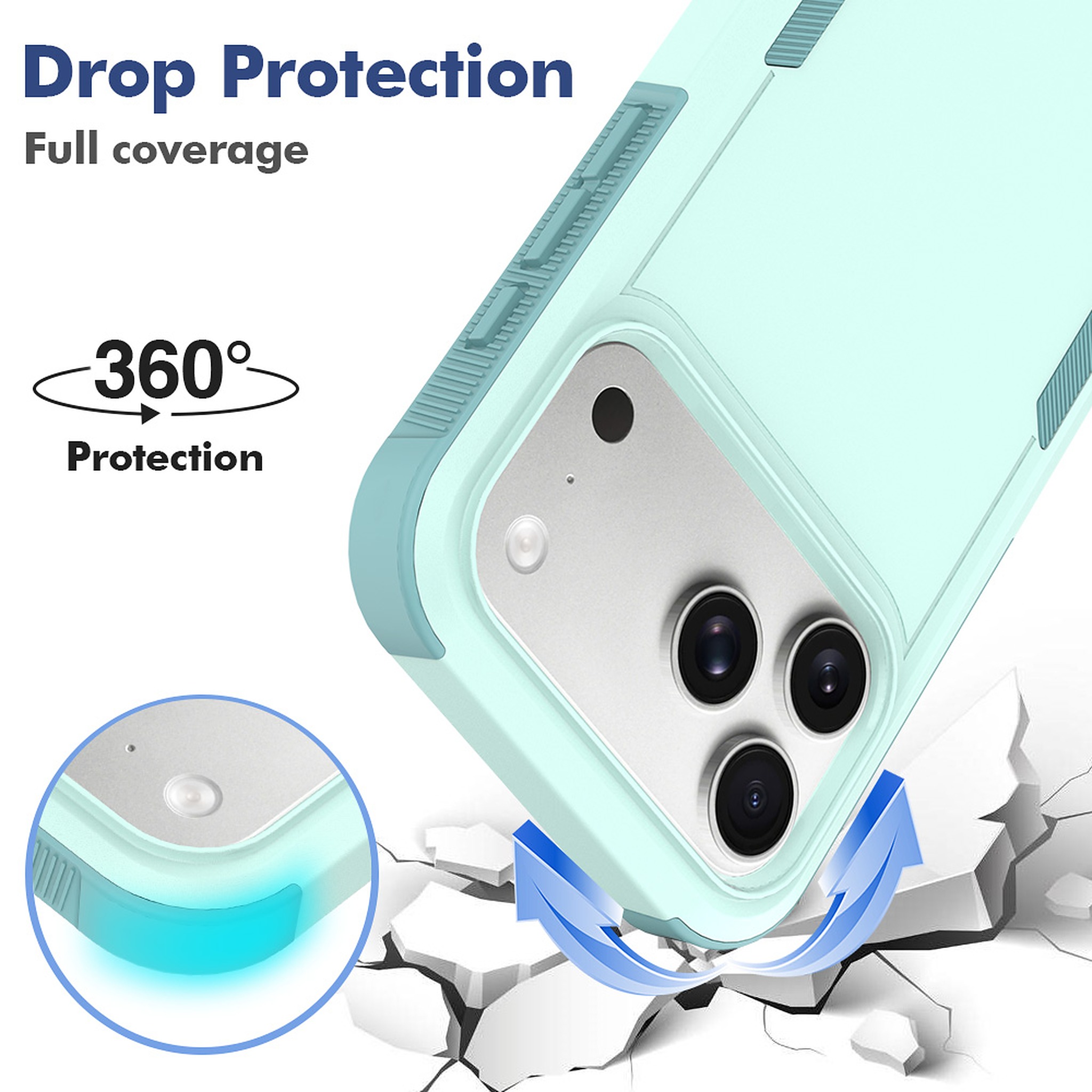 SendaFit Rugged Dual-Layer Case for iPhone 18 Pro Max (Fits iPhone 17 Pro Max) detail 44