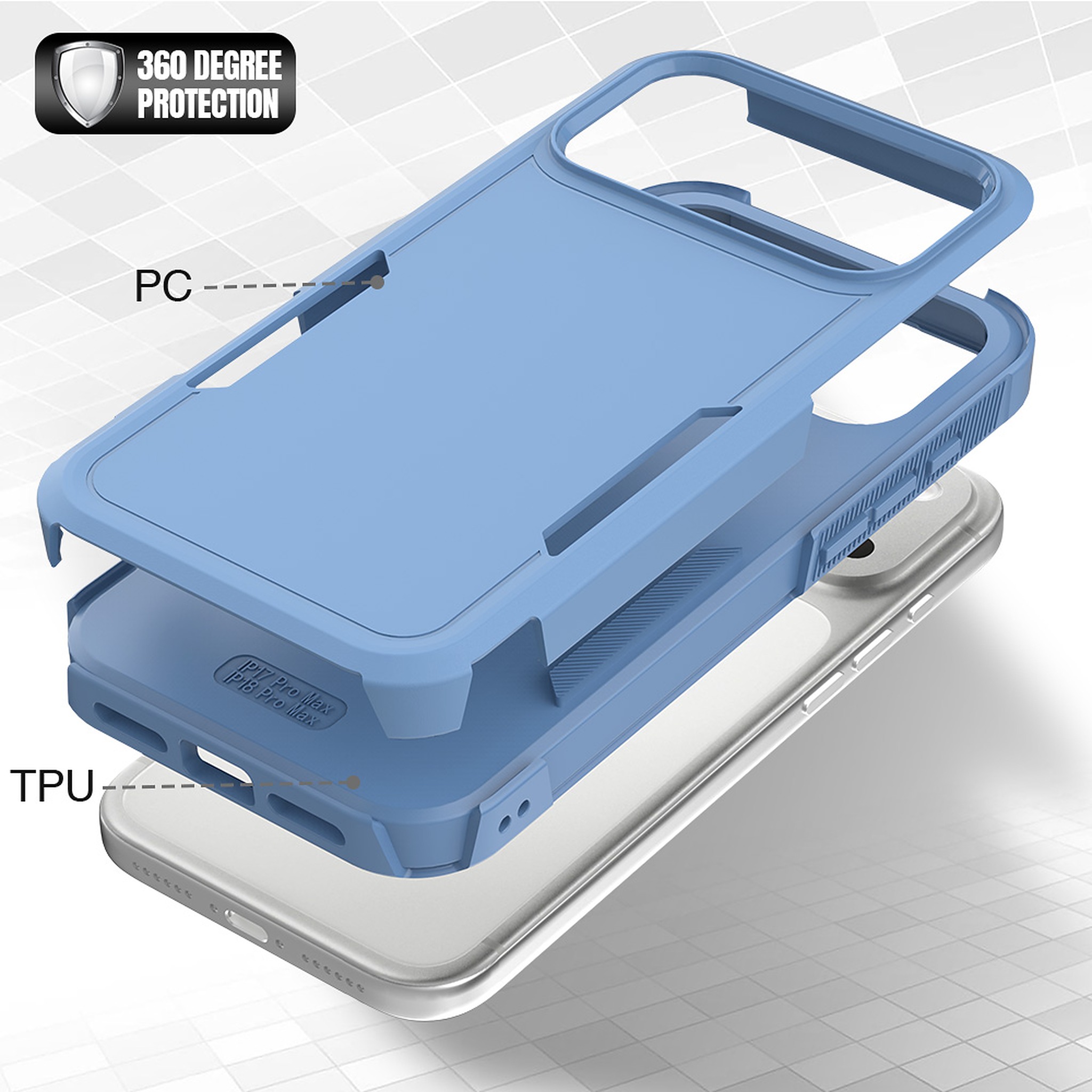 SendaFit Rugged Dual-Layer Case for iPhone 18 Pro Max (Fits iPhone 17 Pro Max) detail 47