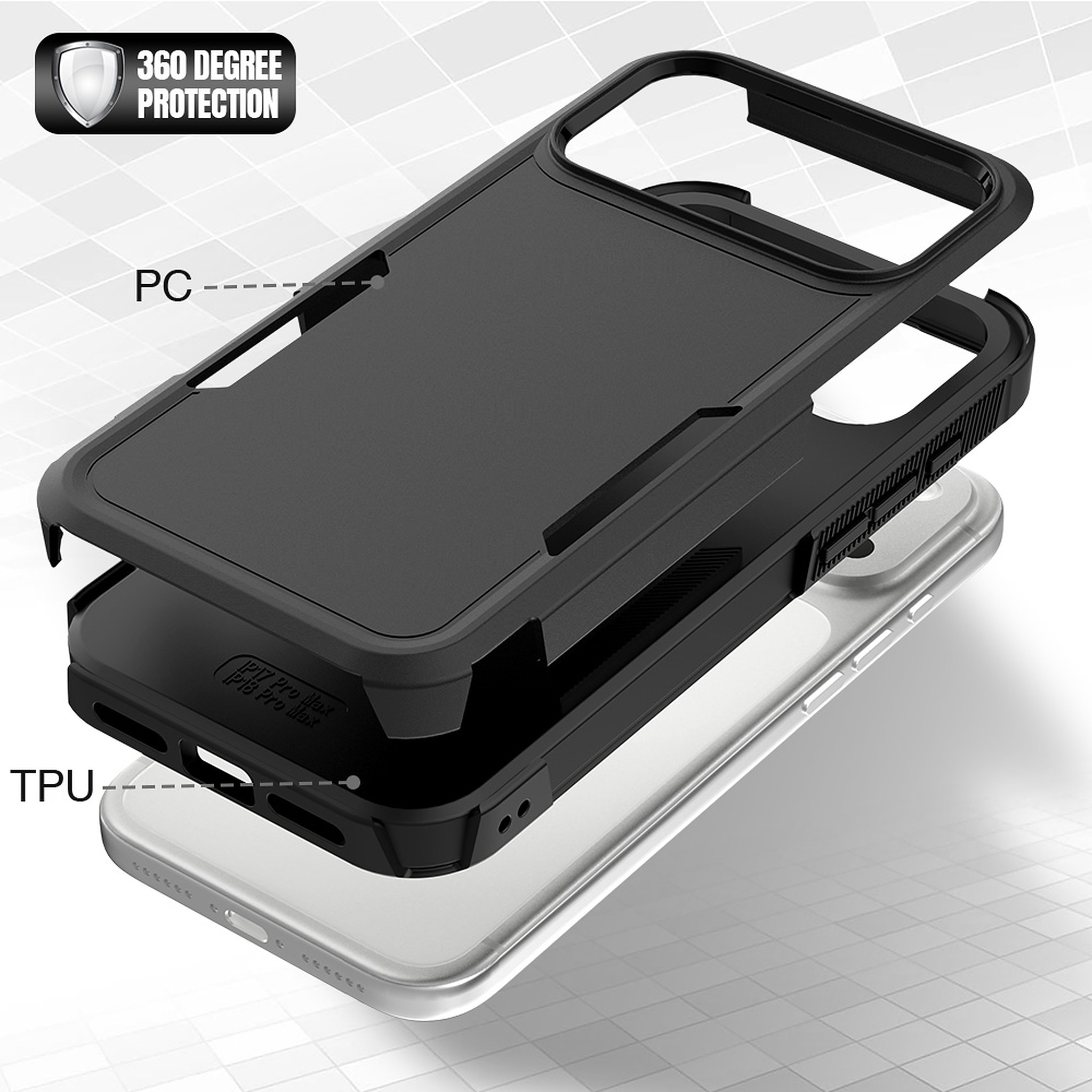 SendaFit Rugged Dual-Layer Case for iPhone 18 Pro Max (Fits iPhone 17 Pro Max) detail 52