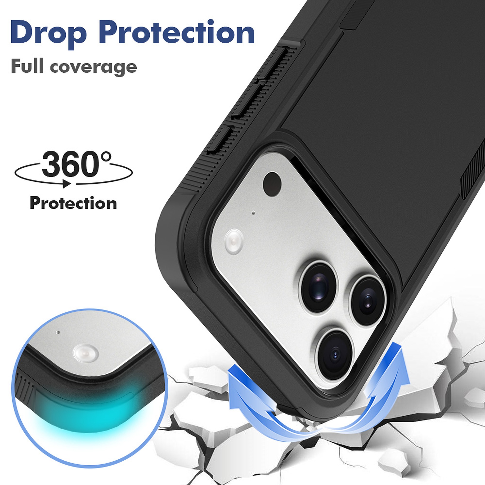 SendaFit Rugged Dual-Layer Case for iPhone 18 Pro Max (Fits iPhone 17 Pro Max) detail 54