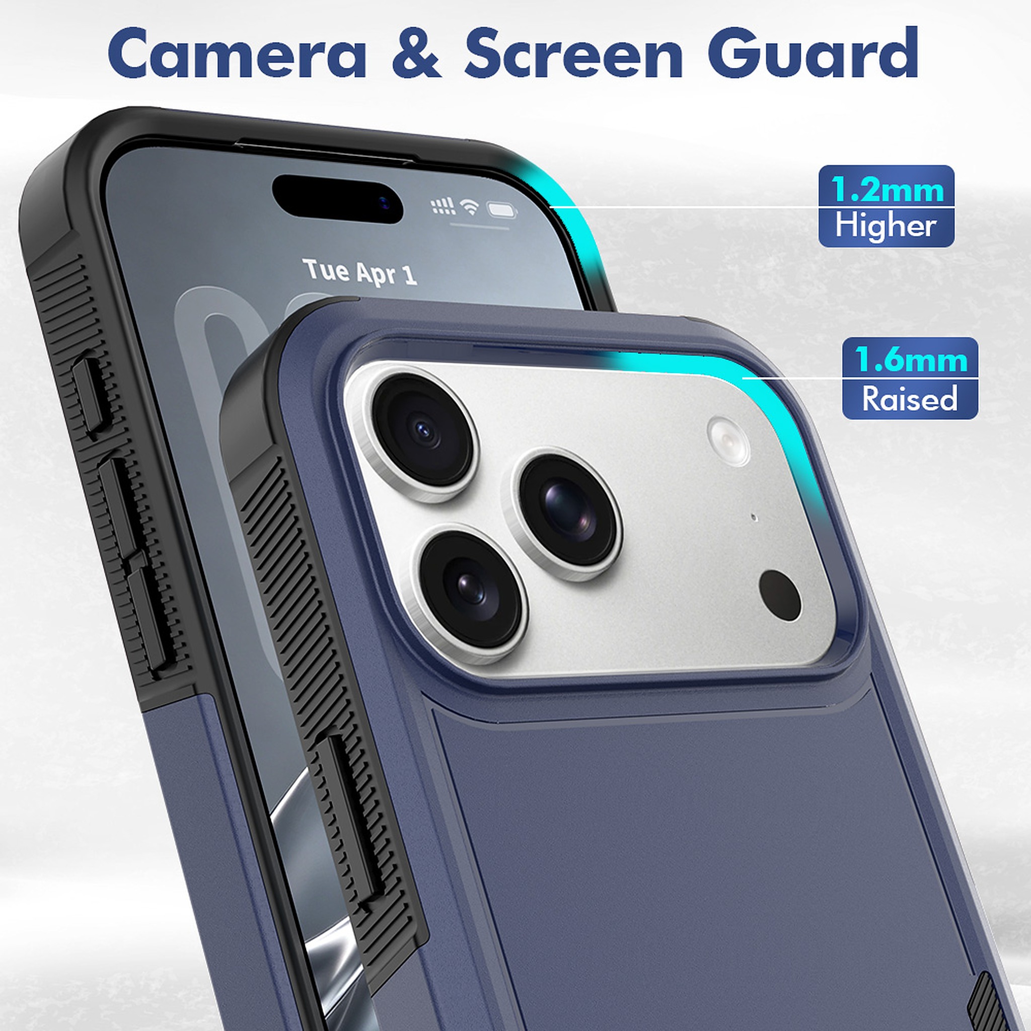 SendaFit Rugged Dual-Layer Case for iPhone 18 Pro Max (Fits iPhone 17 Pro Max) detail 6