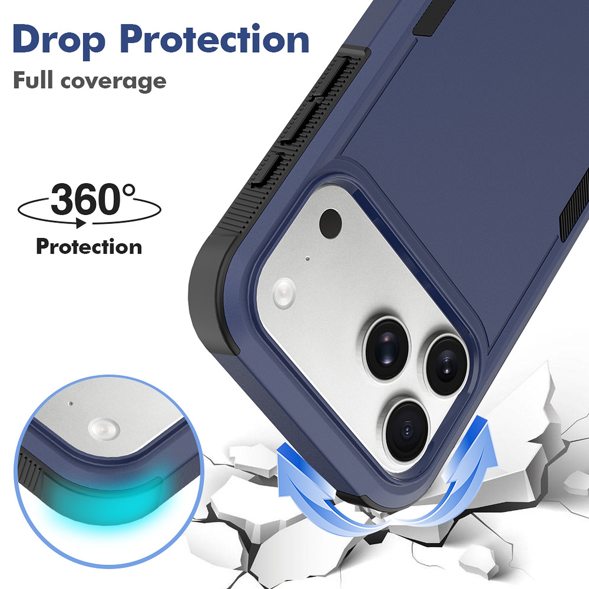 SendaFit Rugged Dual-Layer Case for iPhone 18 Pro Max (Fits iPhone 17 Pro Max) detail 9