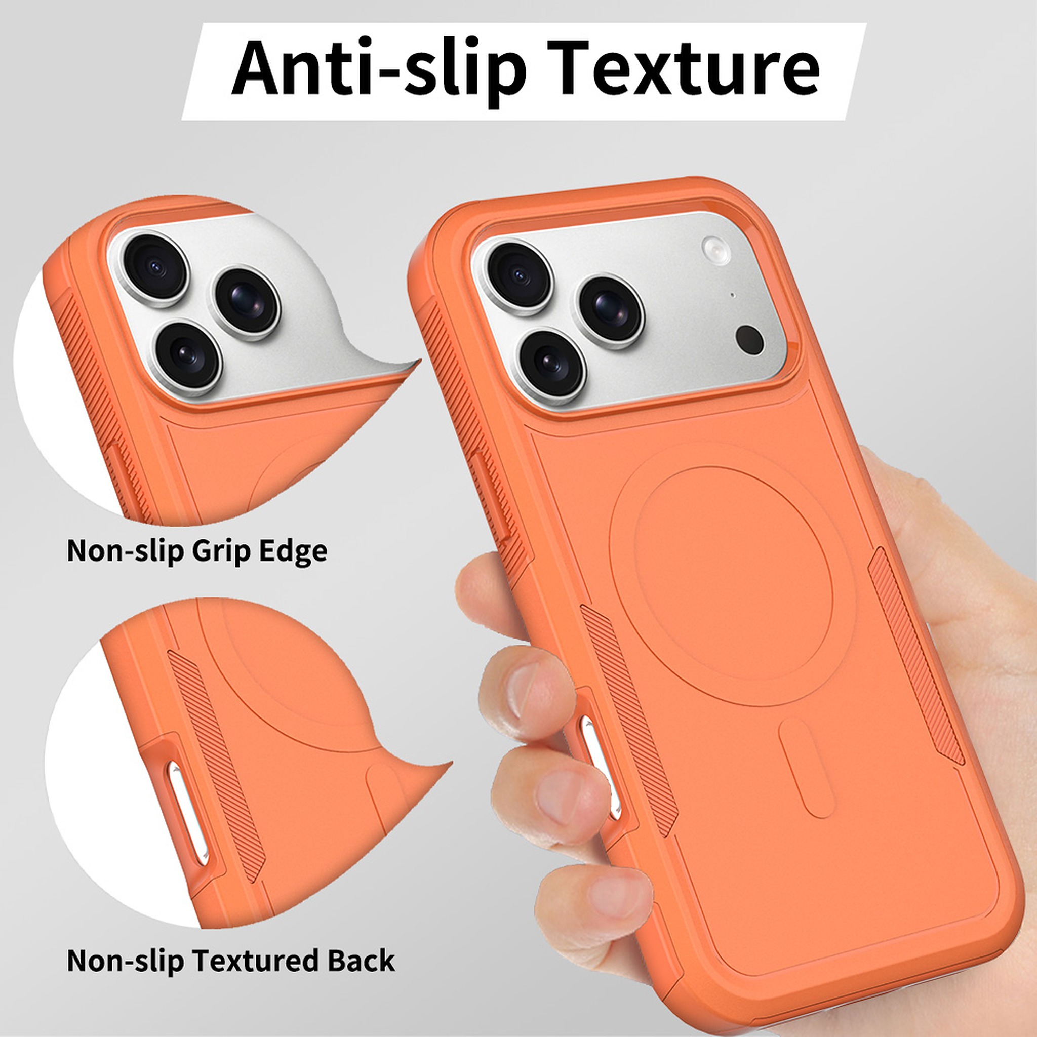 SendaFit Rugged Dual-Layer MagSafe Case for iPhone 18 Pro Max (Fits iPhone 17 Pro Max) detail 23