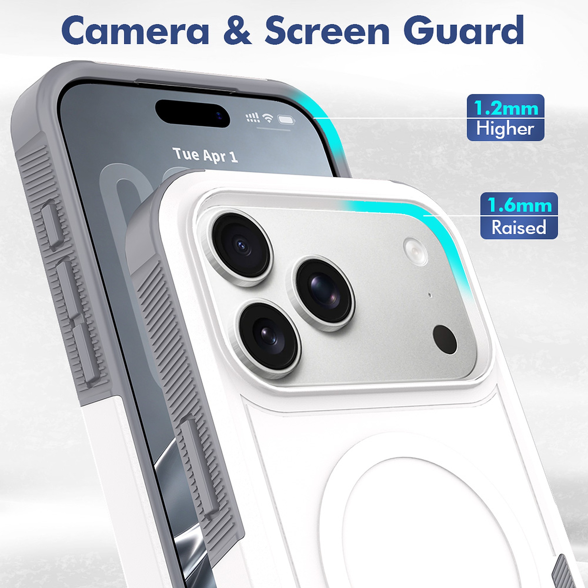 SendaFit Rugged Dual-Layer MagSafe Case for iPhone 18 Pro Max (Fits iPhone 17 Pro Max) detail 25