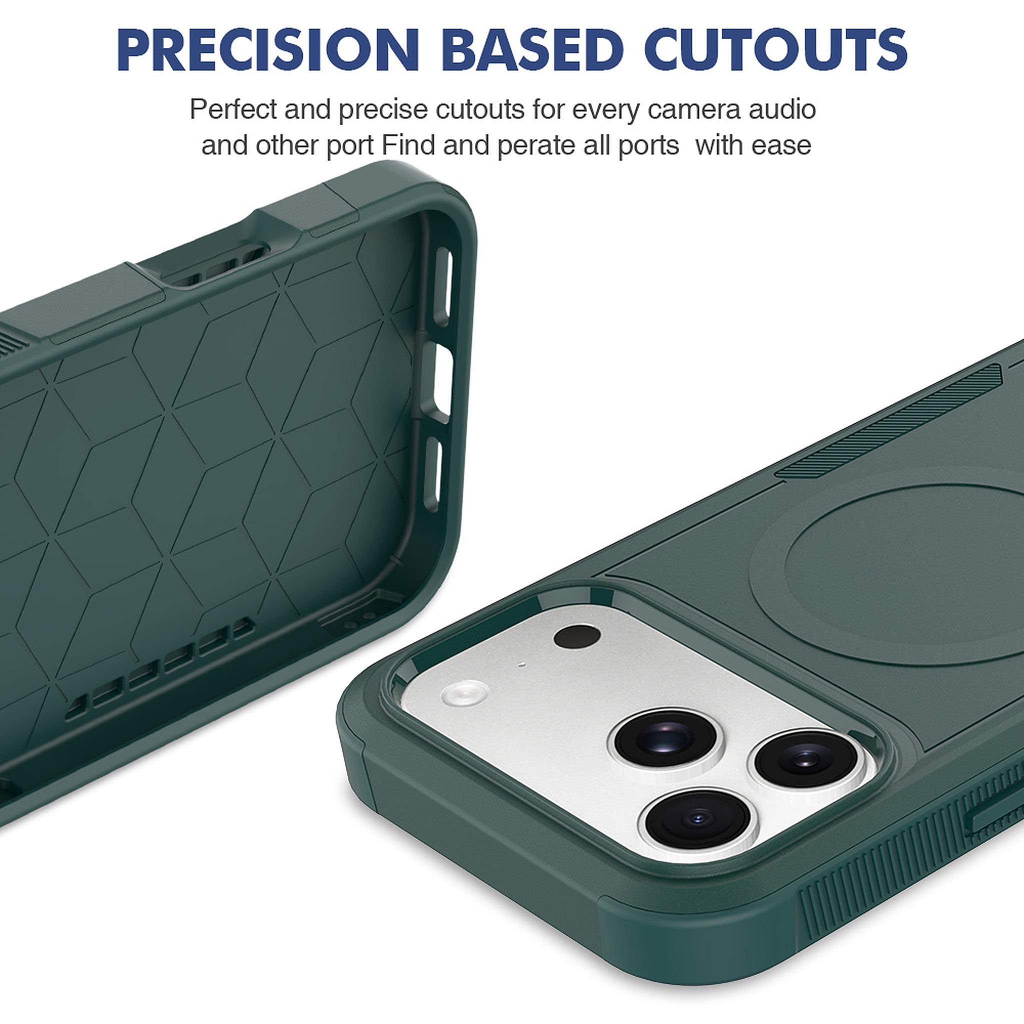 SendaFit Rugged Dual-Layer MagSafe Case for iPhone 18 Pro Max (Fits iPhone 17 Pro Max) detail 3