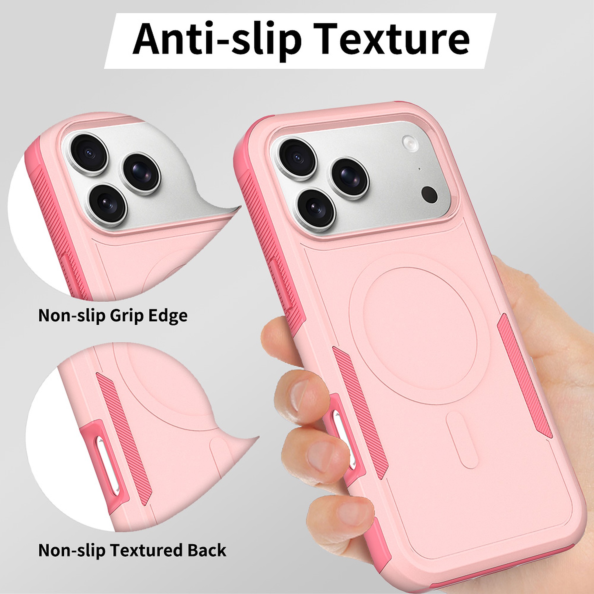 SendaFit Rugged Dual-Layer MagSafe Case for iPhone 18 Pro Max (Fits iPhone 17 Pro Max) detail 35