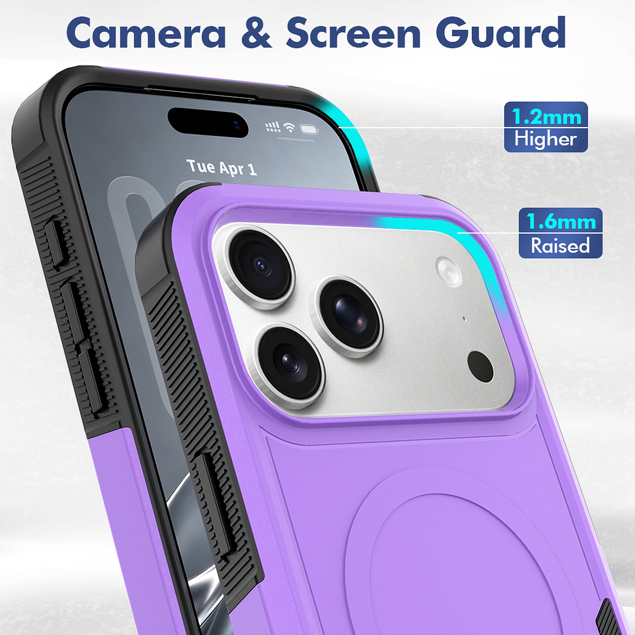 SendaFit Rugged Dual-Layer MagSafe Case for iPhone 18 Pro Max (Fits iPhone 17 Pro Max) detail 37