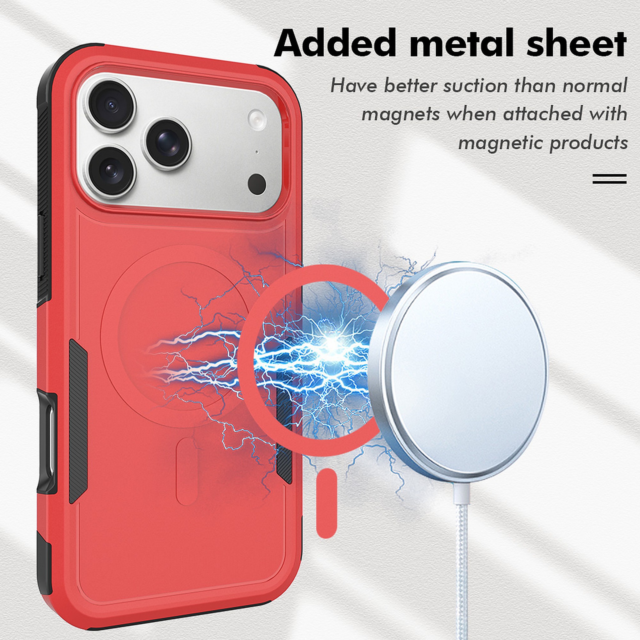 SendaFit Rugged Dual-Layer MagSafe Case for iPhone 18 Pro Max (Fits iPhone 17 Pro Max) detail 48
