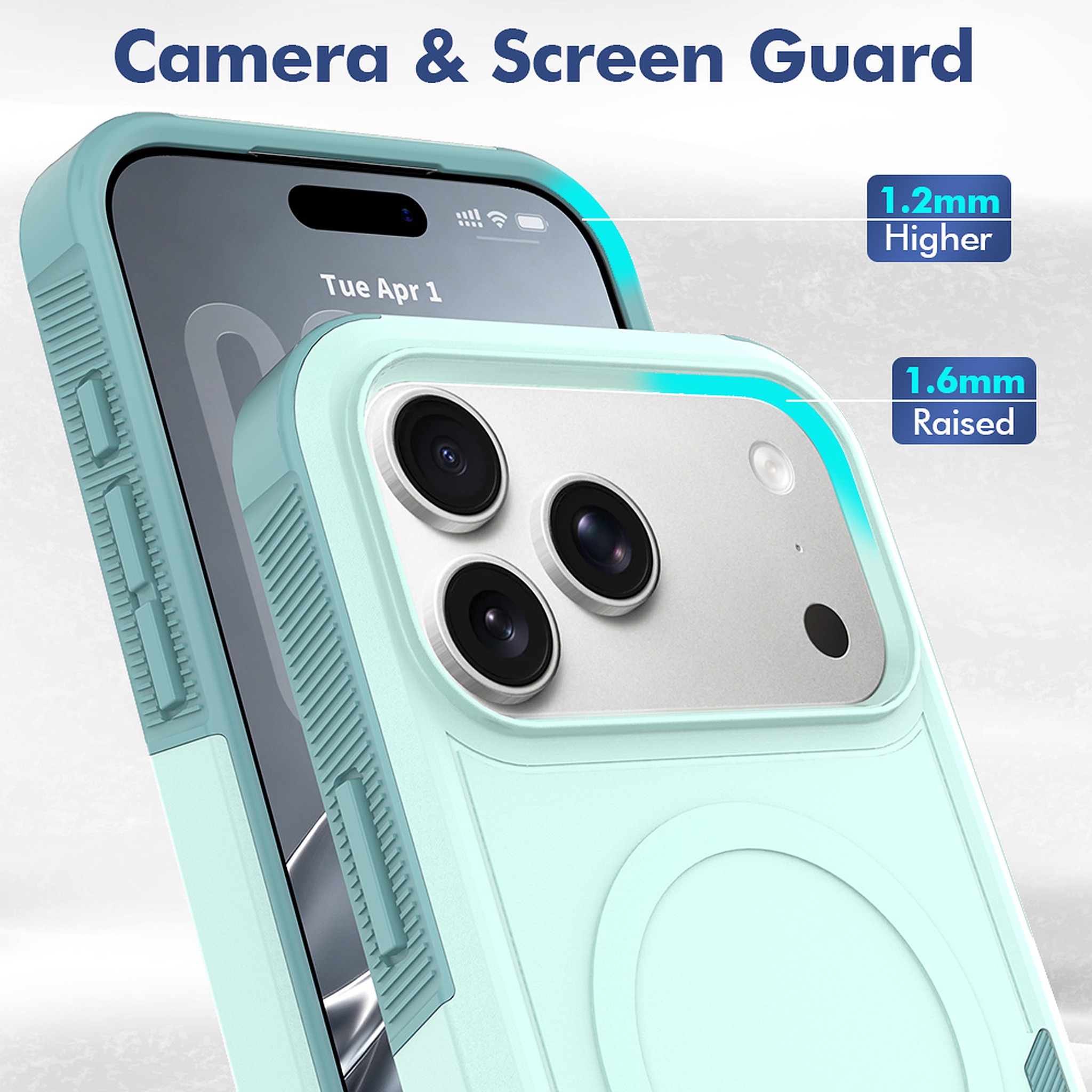 SendaFit Rugged Dual-Layer MagSafe Case for iPhone 18 Pro Max (Fits iPhone 17 Pro Max) detail 49