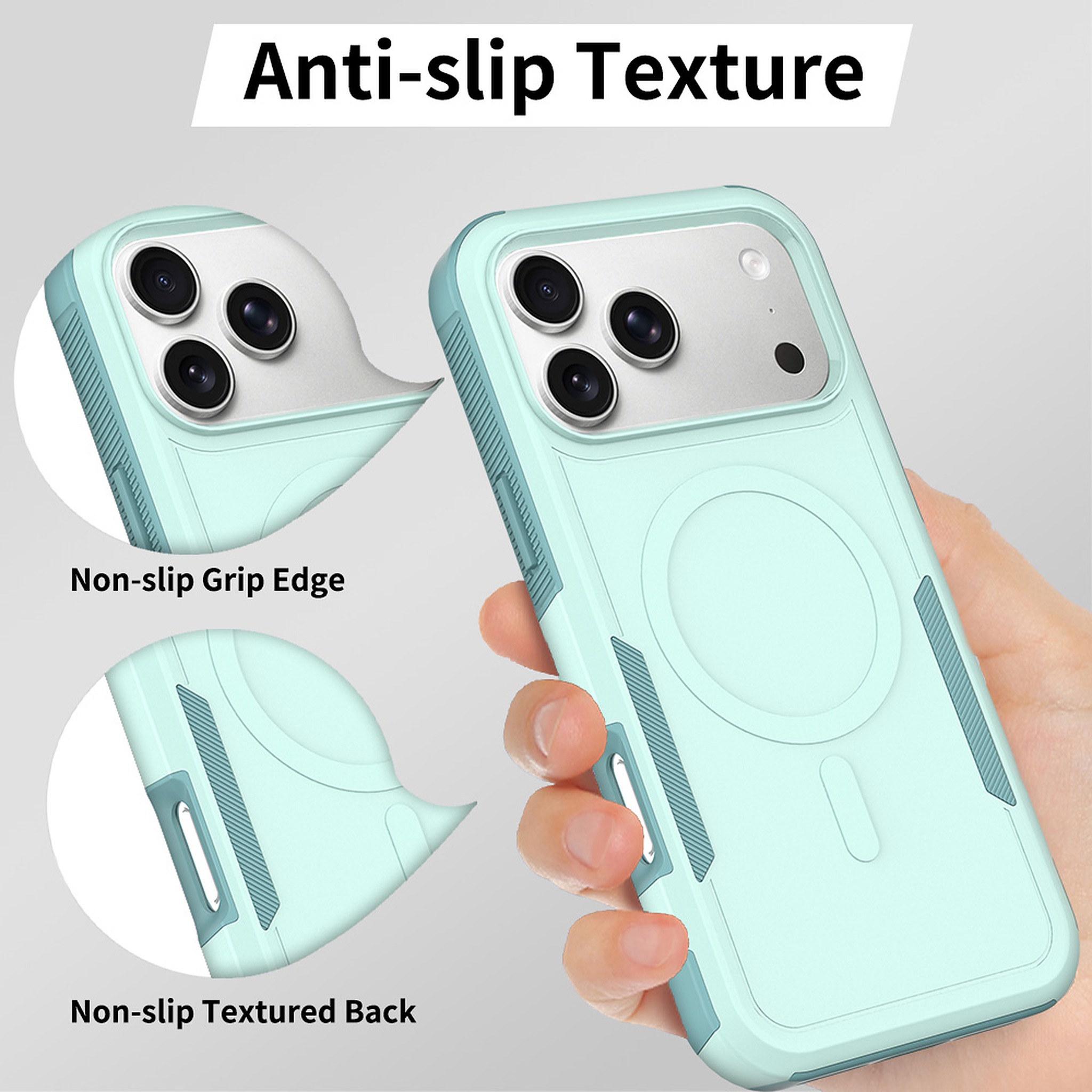 SendaFit Rugged Dual-Layer MagSafe Case for iPhone 18 Pro Max (Fits iPhone 17 Pro Max) detail 53