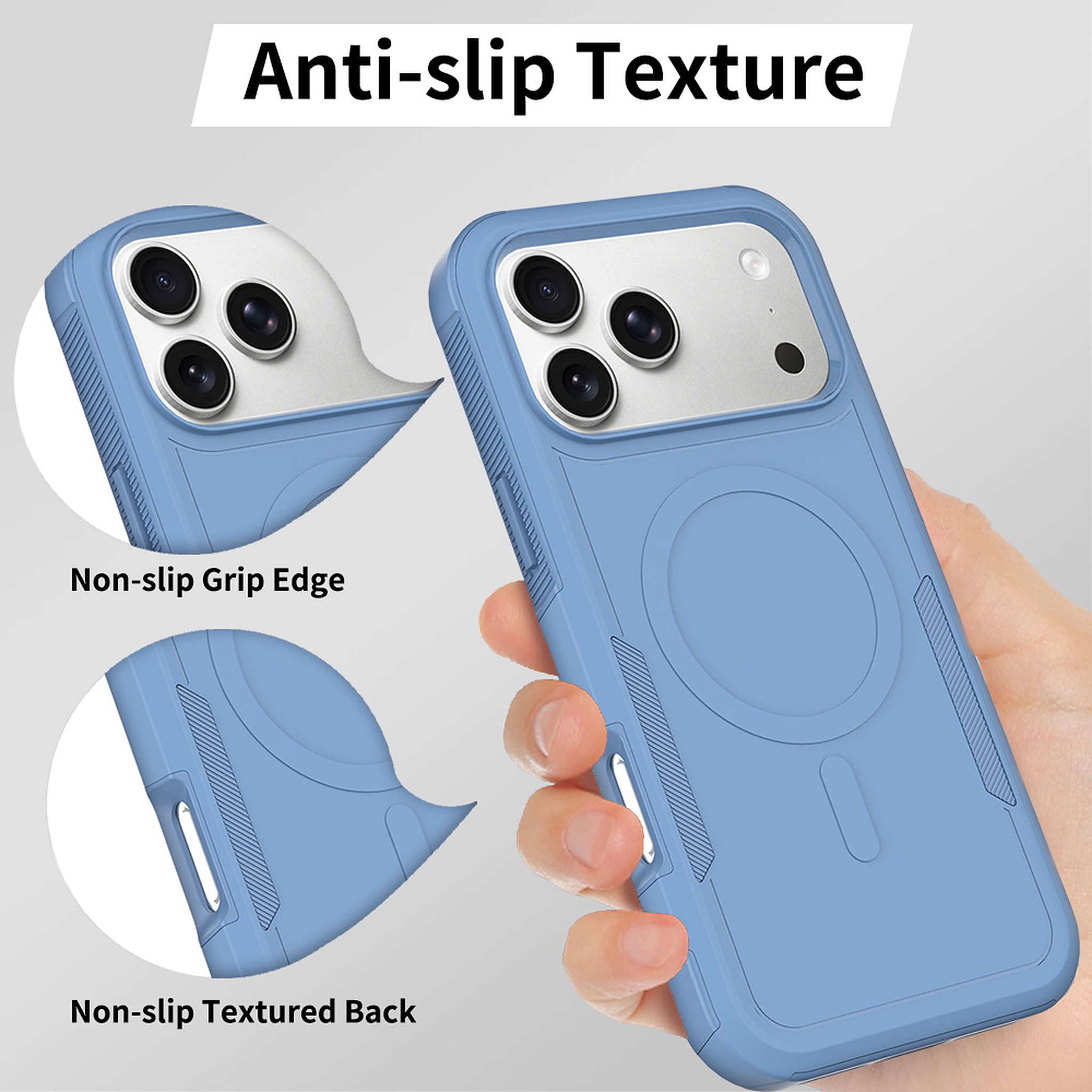 SendaFit Rugged Dual-Layer MagSafe Case for iPhone 18 Pro Max (Fits iPhone 17 Pro Max) detail 59
