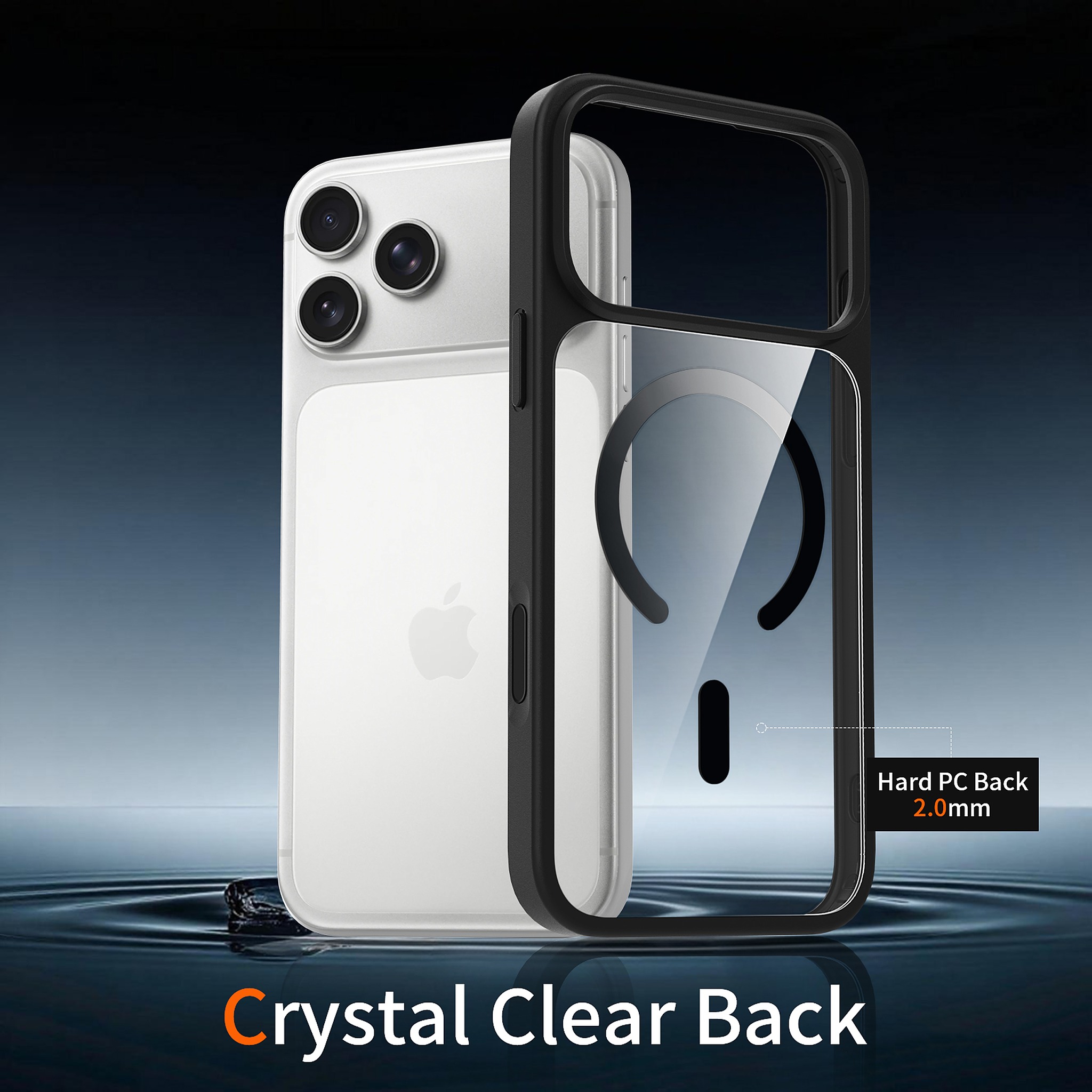 SendaFit Clear Two-in-One Touch Camera-Button MagSafe Case for iPhone 18 Pro Max (Fits iPhone 17 Pro Max) detail 20