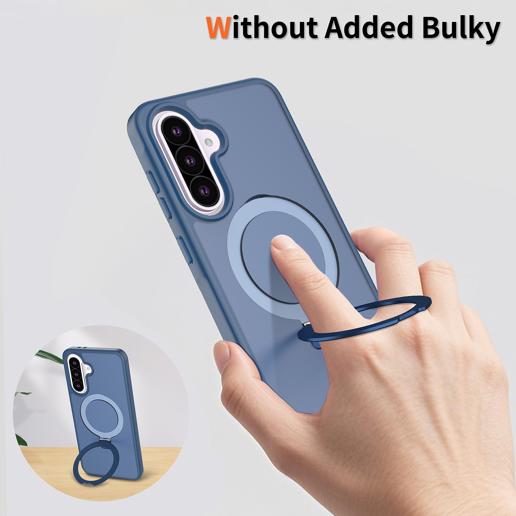 SendaFit Matte Skin-Feel Racket-Stand Case for Galaxy A36 (A56) detail 12