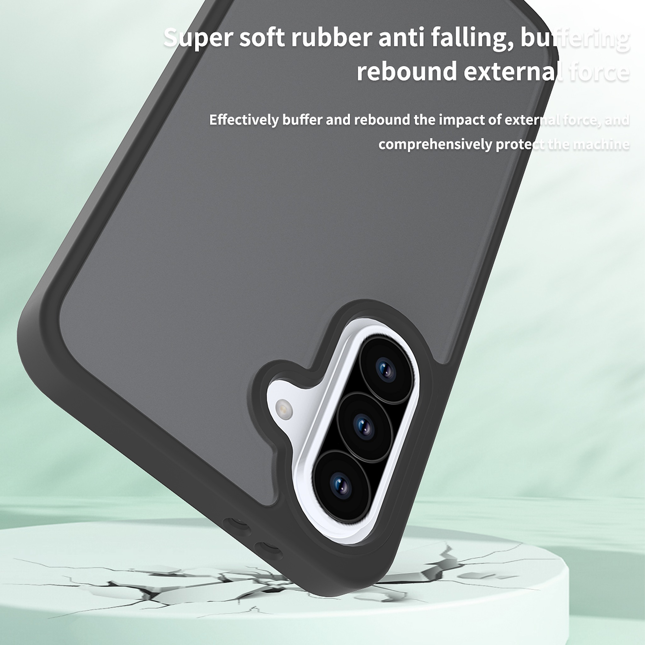 SendaFit Matte Skin-Feel Two-in-One Case for Galaxy A36 (A56) detail 2
