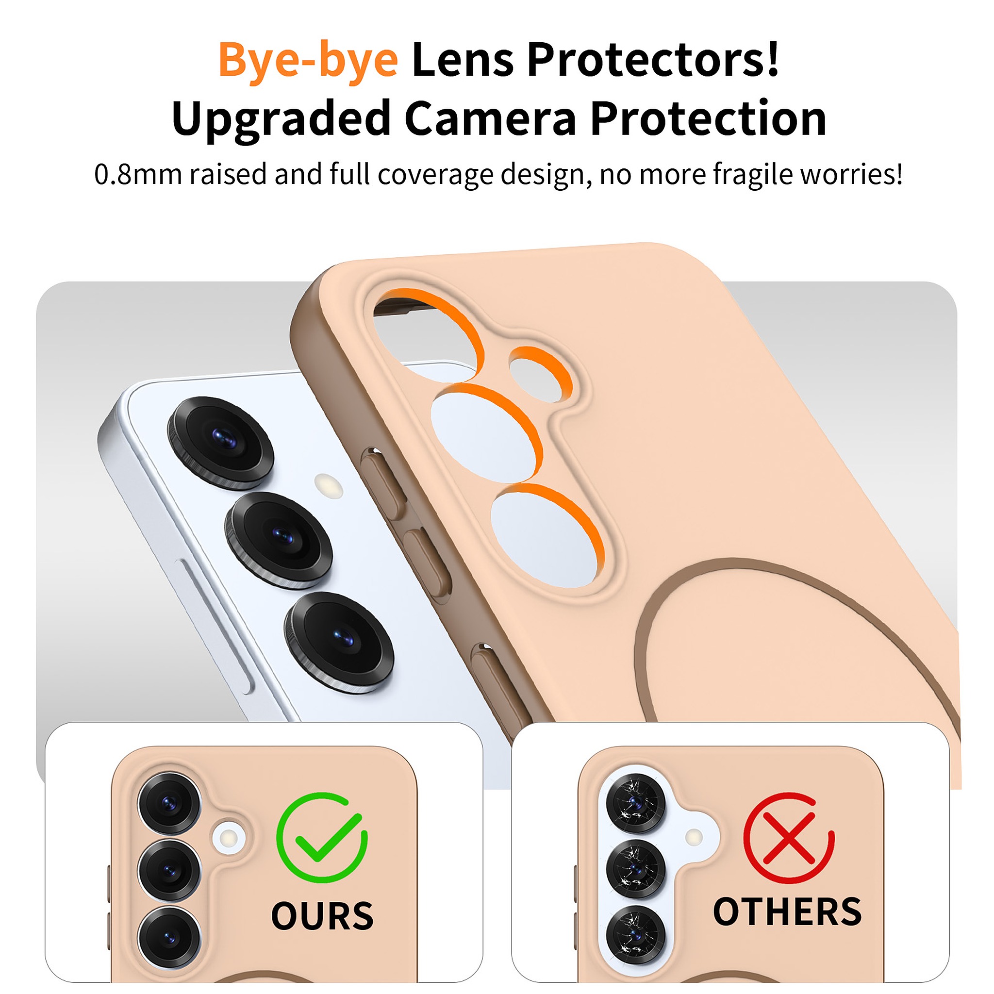 SendaFit Skin-Feel Two-in-One MagSafe Case for Galaxy S25 detail 13