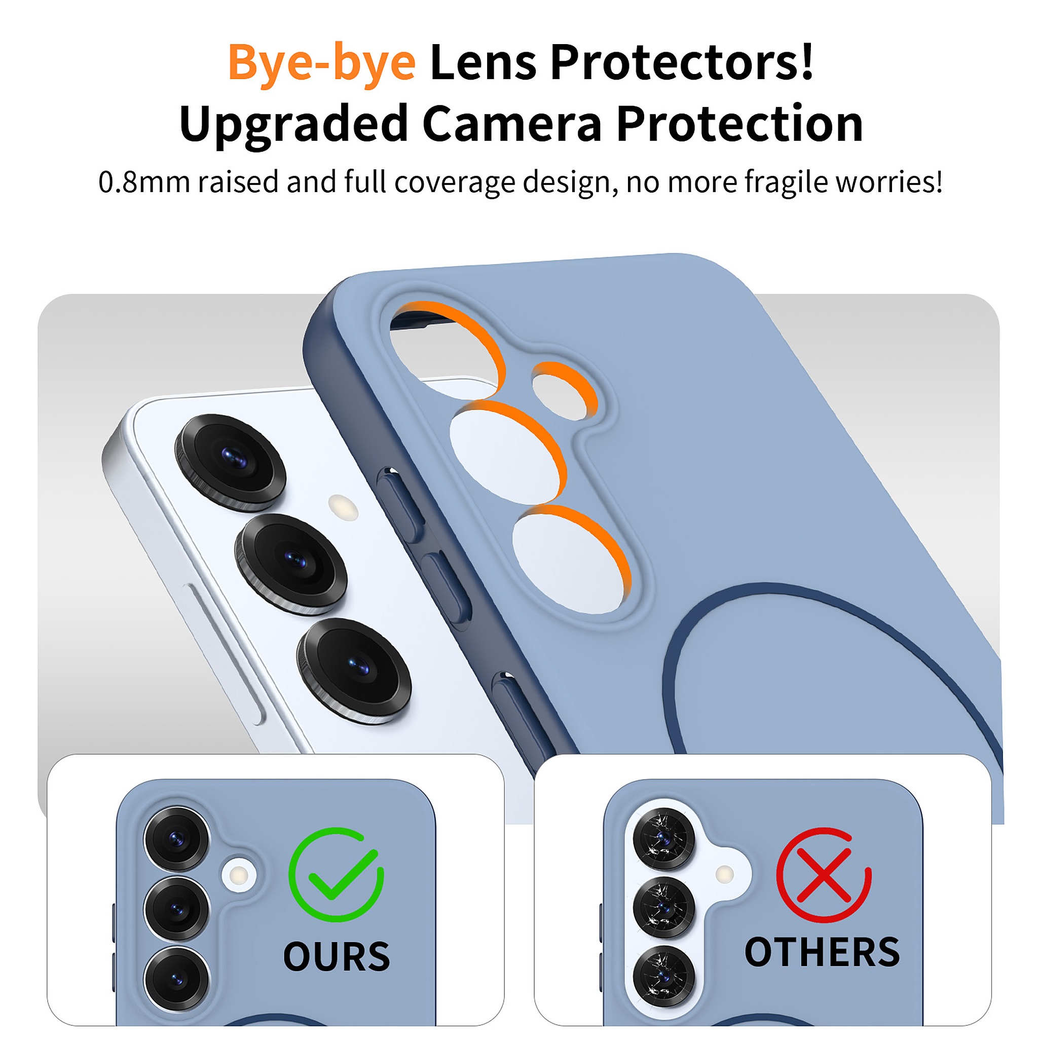SendaFit Skin-Feel Two-in-One MagSafe Case for Galaxy S25 detail 7