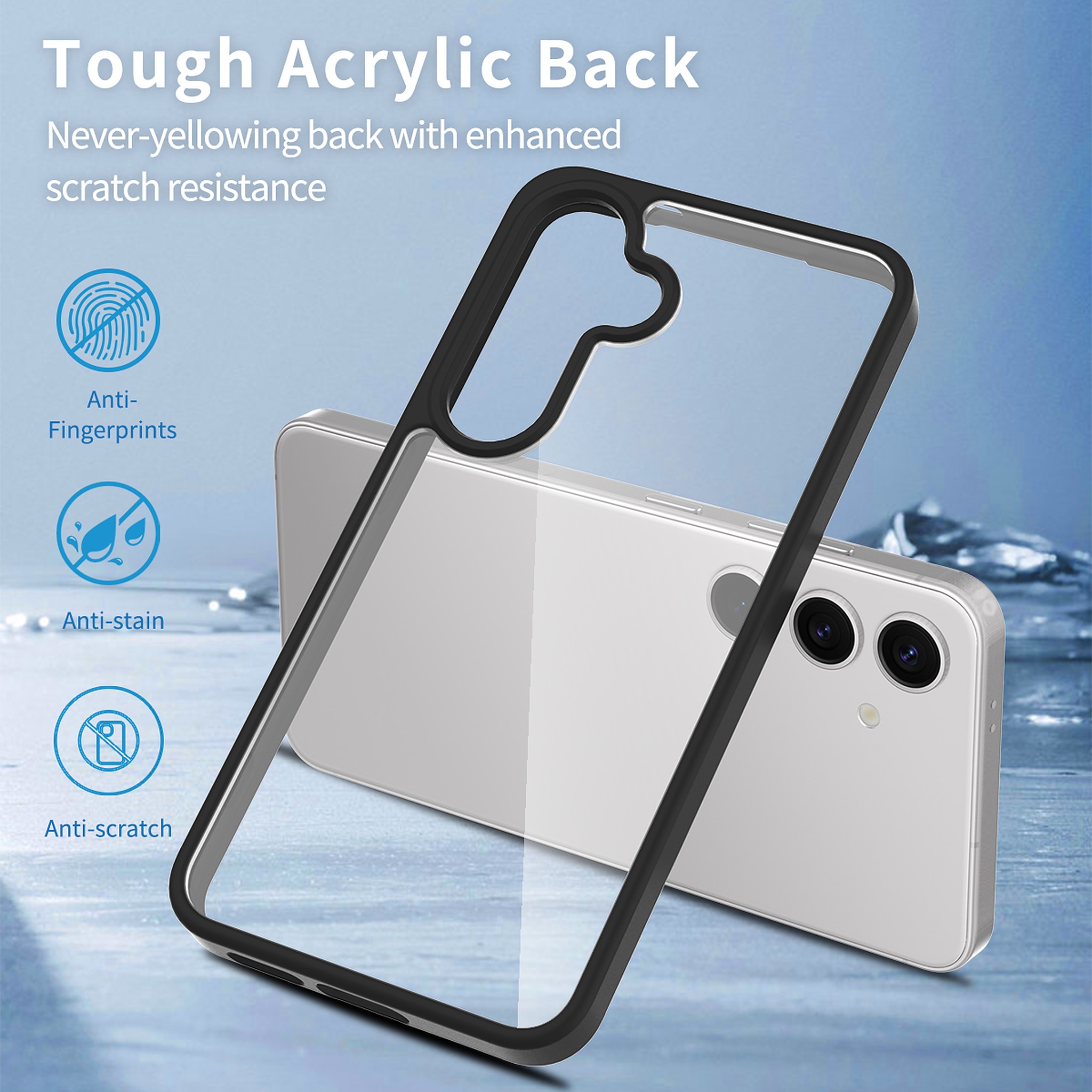 SendaFit Clear Two-in-One Case for Galaxy S25 detail 3