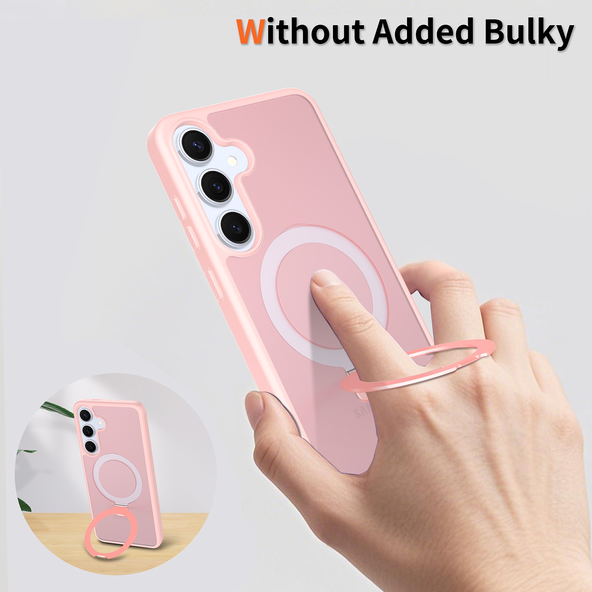 SendaFit Racket-Stand Matte Skin-Feel Case for Galaxy S25+ detail 12