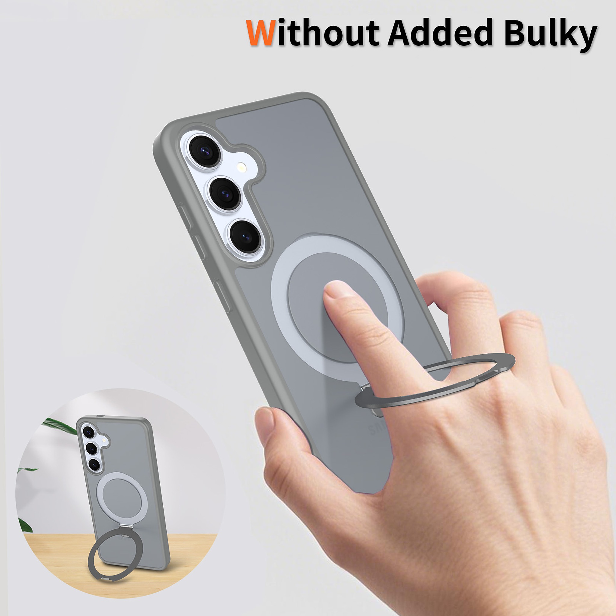 SendaFit Racket-Stand Matte Skin-Feel Case for Galaxy S25+ detail 17