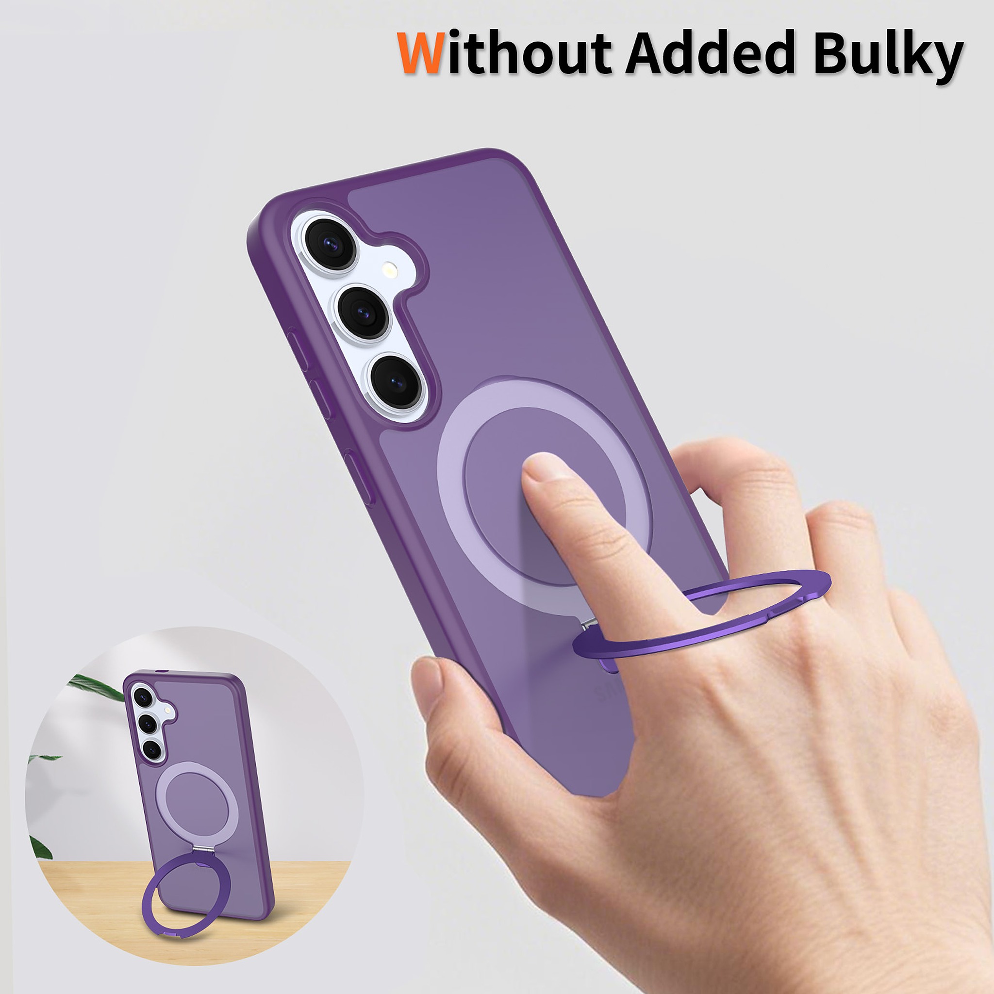 SendaFit Racket-Stand Matte Skin-Feel Case for Galaxy S25+ detail 21