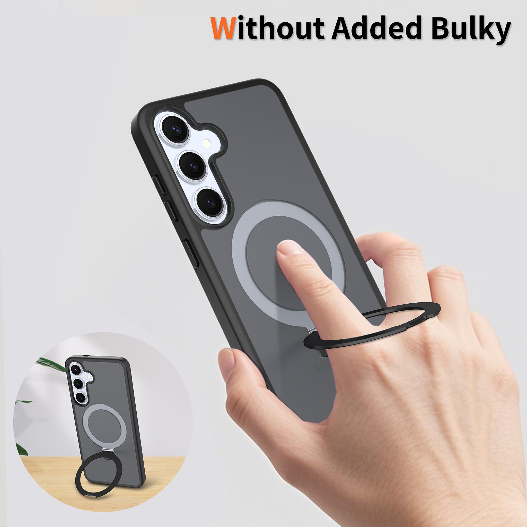 SendaFit Racket-Stand Matte Skin-Feel Case for Galaxy S25+ detail 24