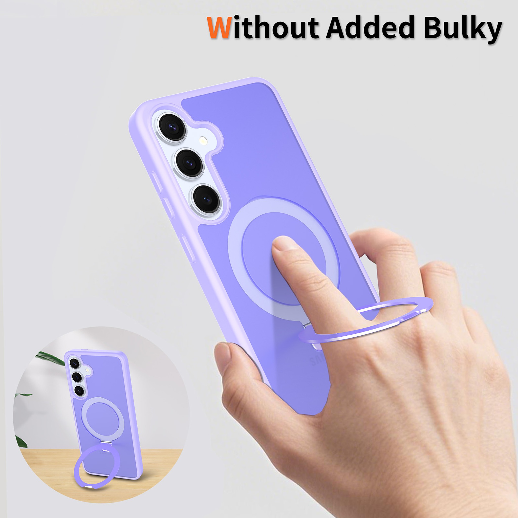 SendaFit Racket-Stand Matte Skin-Feel Case for Galaxy S25+ detail 8