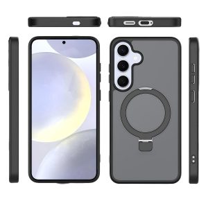 SendaFit Racket-Stand Matte Skin-Feel Case for Galaxy S25+