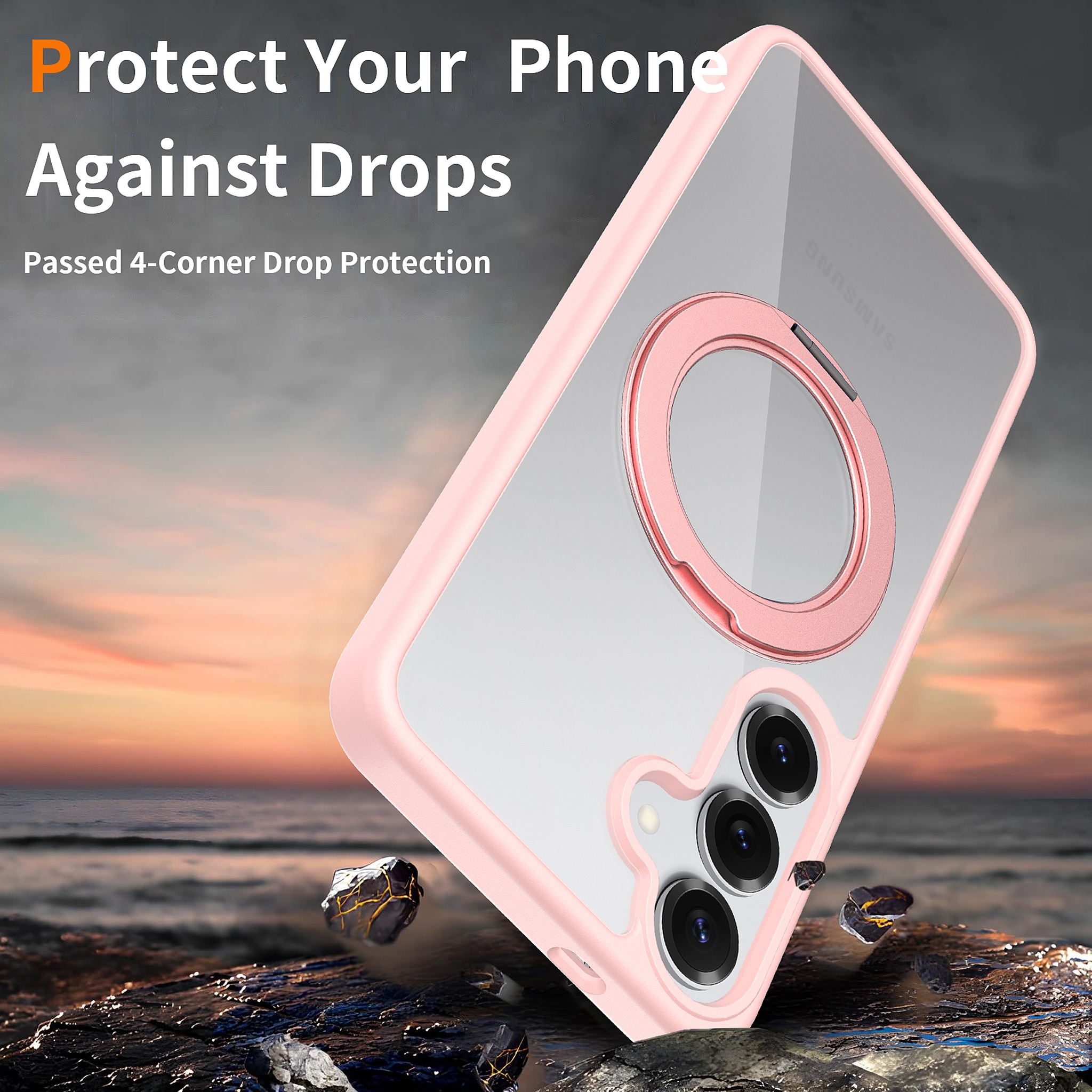 SendaFit Clear 360° Stand Case for Galaxy S25+ detail 30