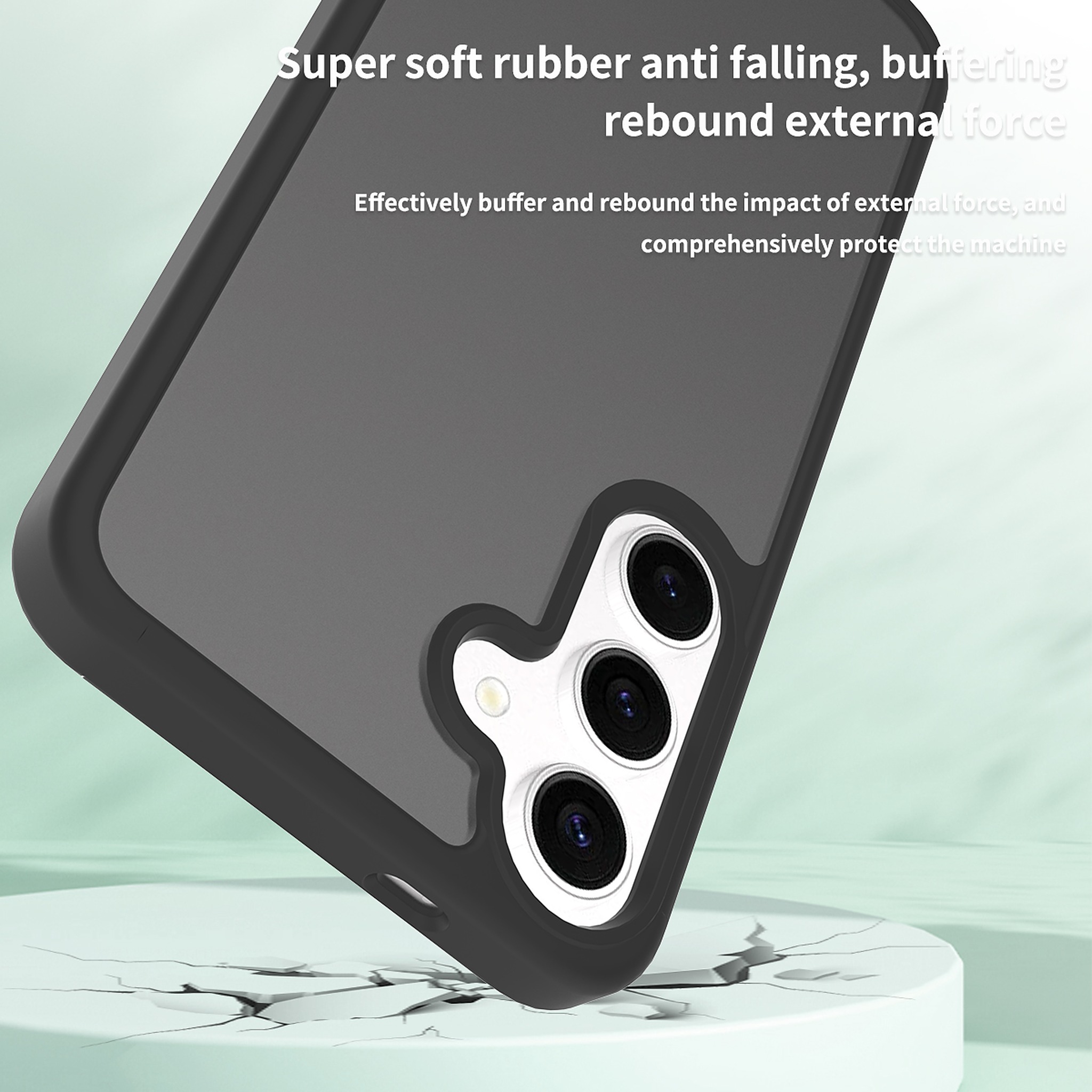 SendaFit Matte Skin-Feel Two-in-One Case for Galaxy S25+ detail 2