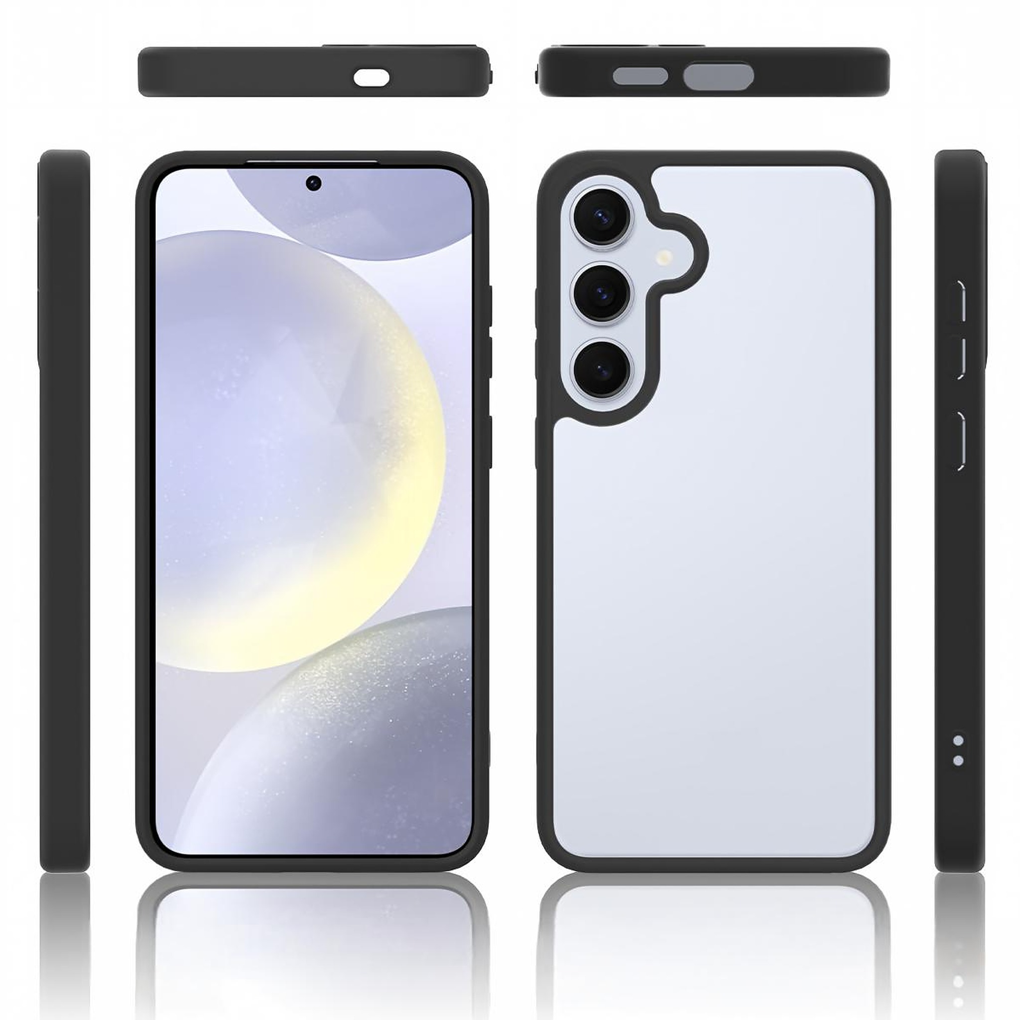 SendaFit Clear Two-in-One Case for Galaxy S25+