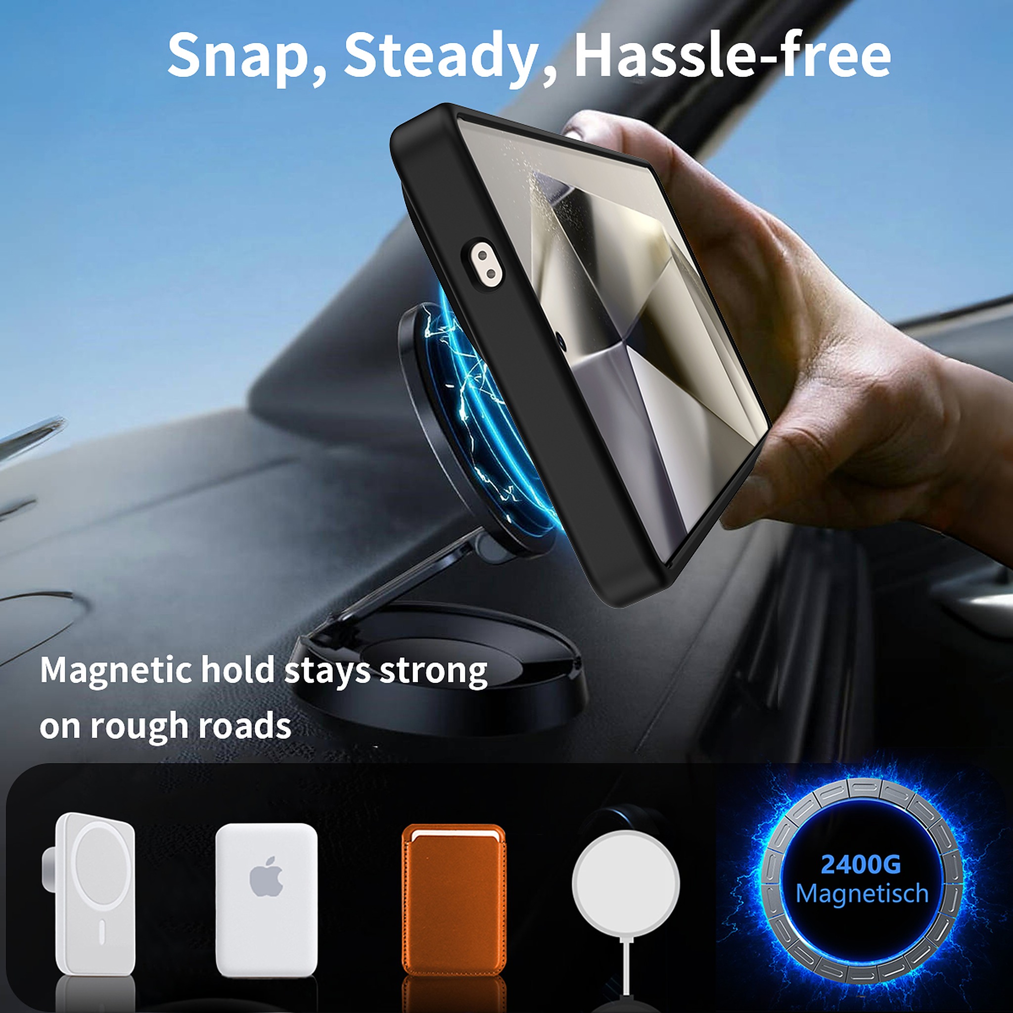 SendaFit Matte 45° Kickstand MagSafe Case for Galaxy S25 Ultra detail 12