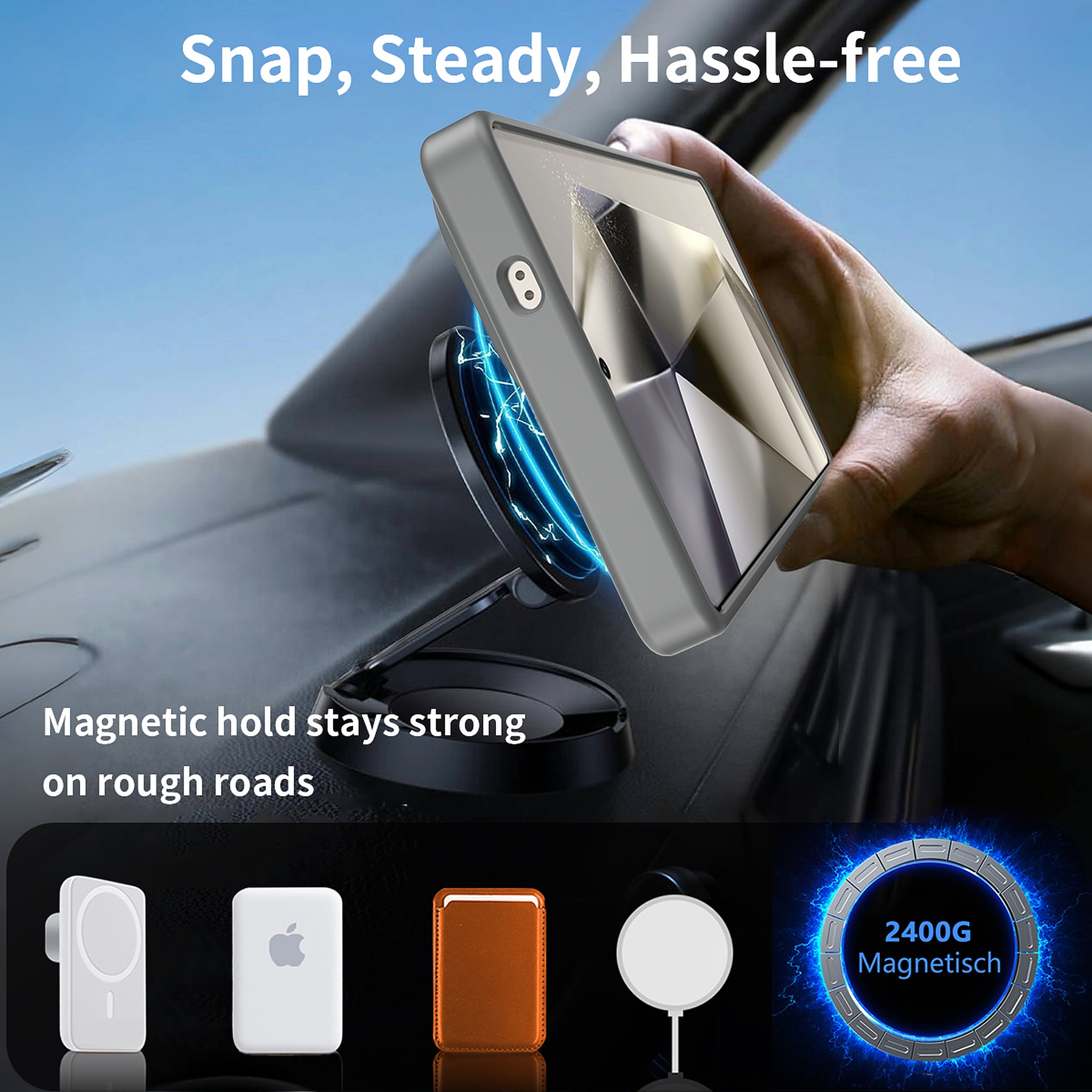 SendaFit Matte 45° Kickstand MagSafe Case for Galaxy S25 Ultra detail 13