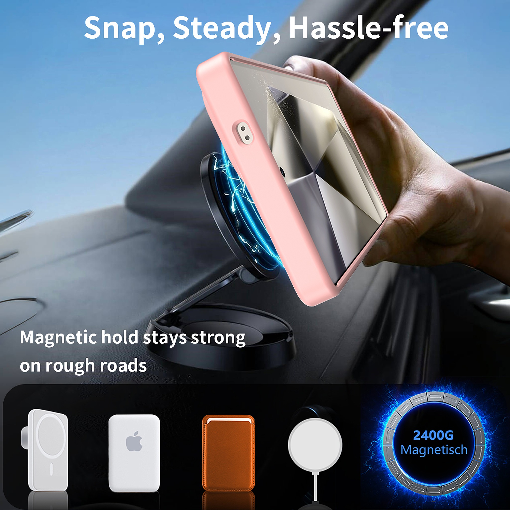 SendaFit Matte 45° Kickstand MagSafe Case for Galaxy S25 Ultra detail 14